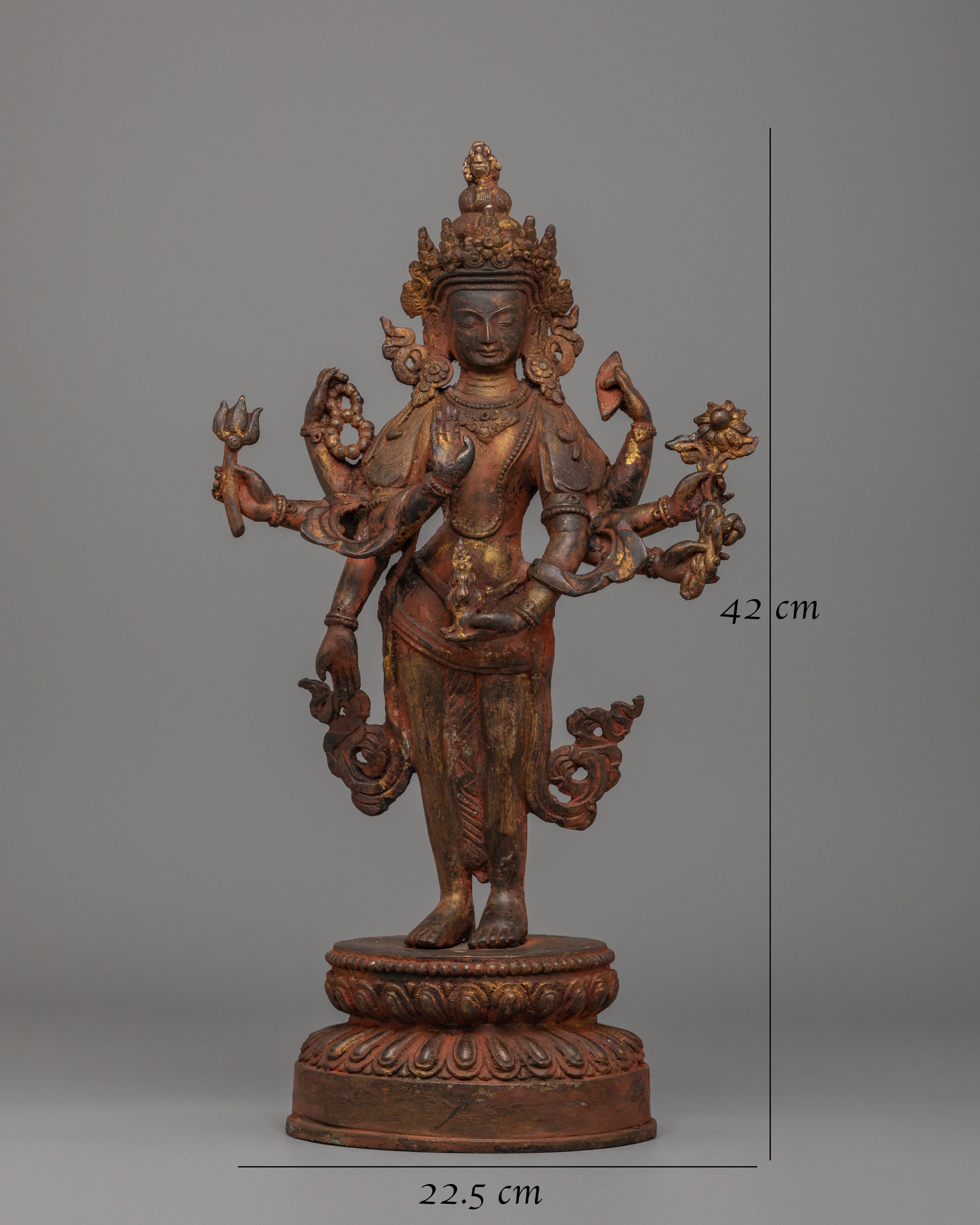Bodhisattva of Compassion Lokeshwor Statue | Antique Statue