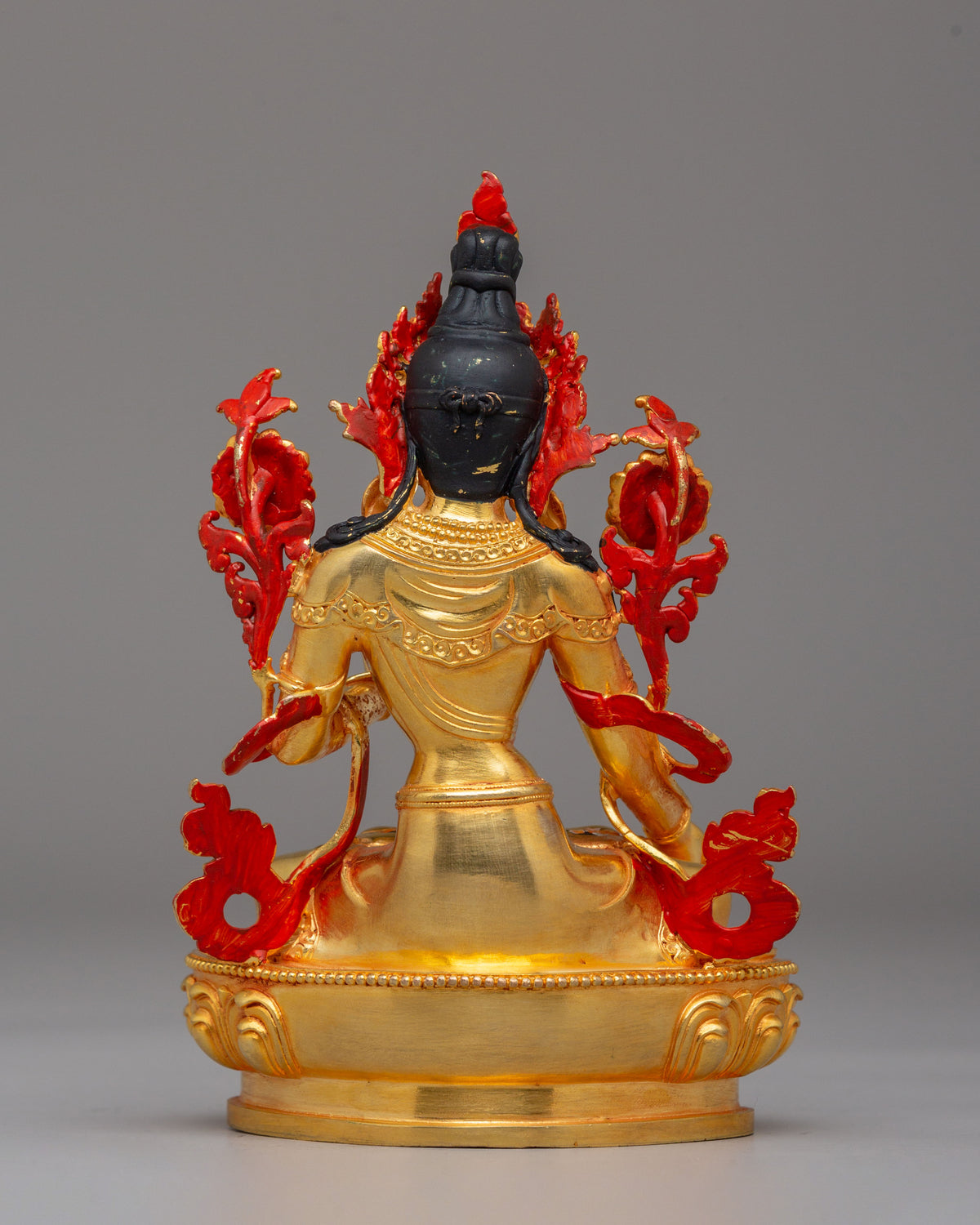 White Tara Divine Statue | Traditional Tibetan Artwork for Meditation