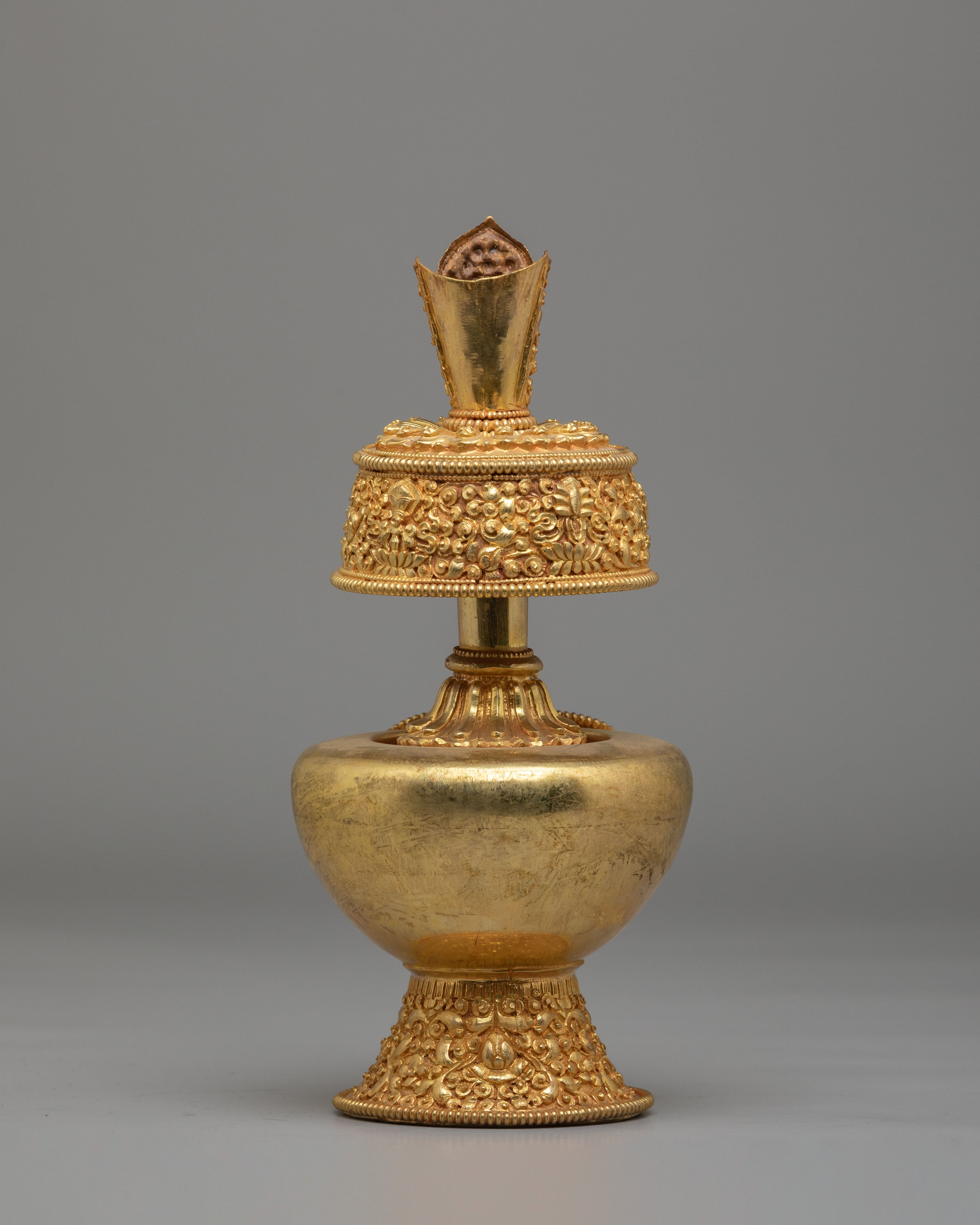 Traditional Buddhist Bhumba Set | Ritual Water Pot for Ceremonies