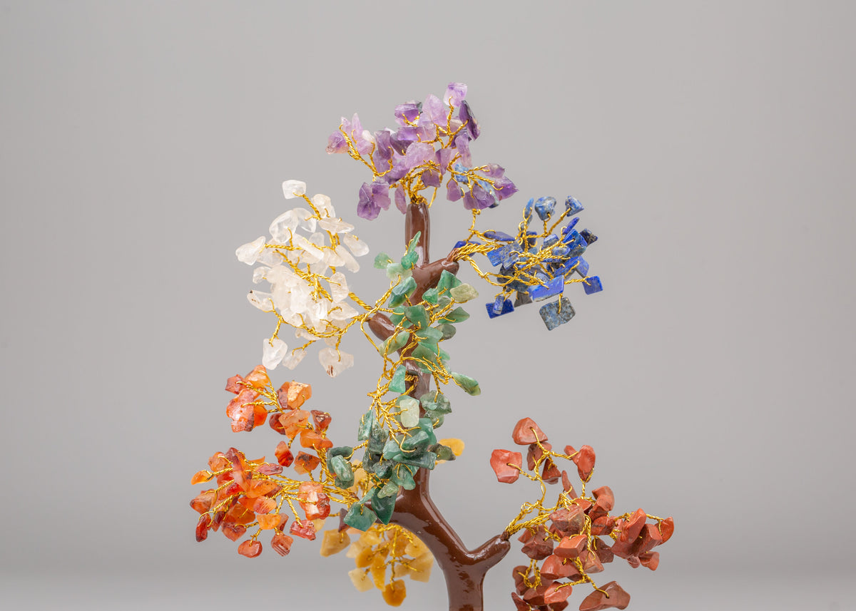 Handcrafted Decor Tree | Natural Stone Spiritual Decor