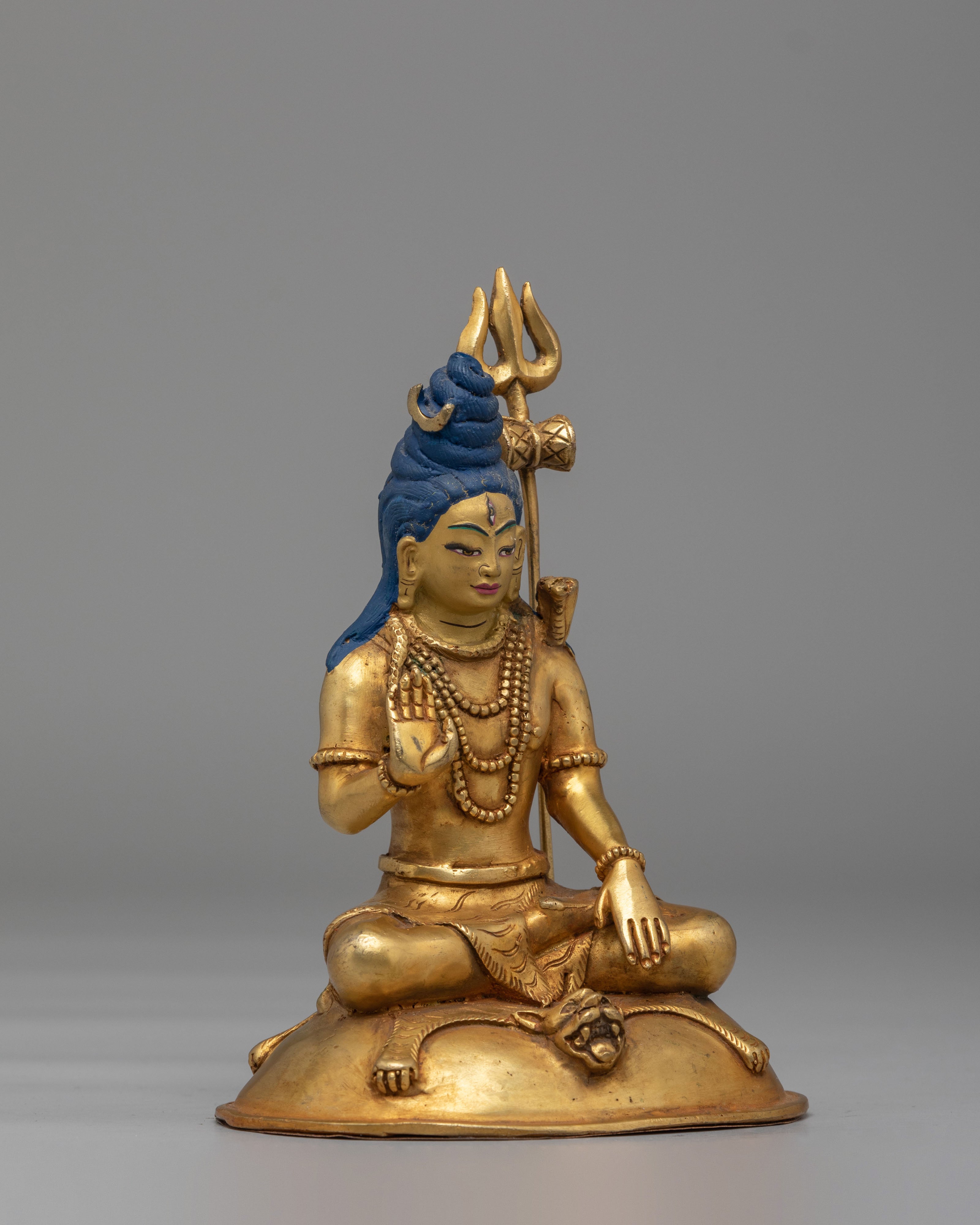 Handmade Shiva Statue | Hindu Deity Figurine