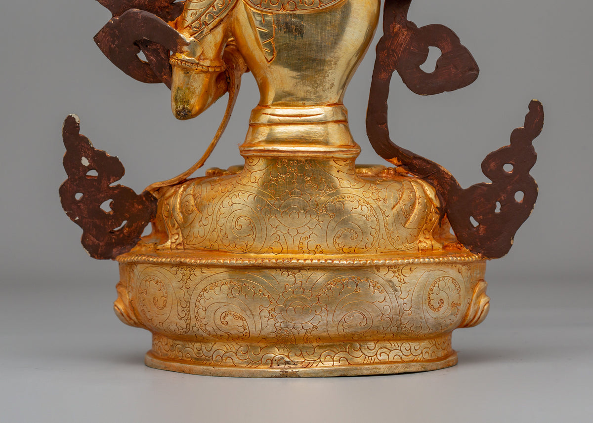 Tibetan Manjushri Bodhisattva Sculpture | A Symbol of Wisdom