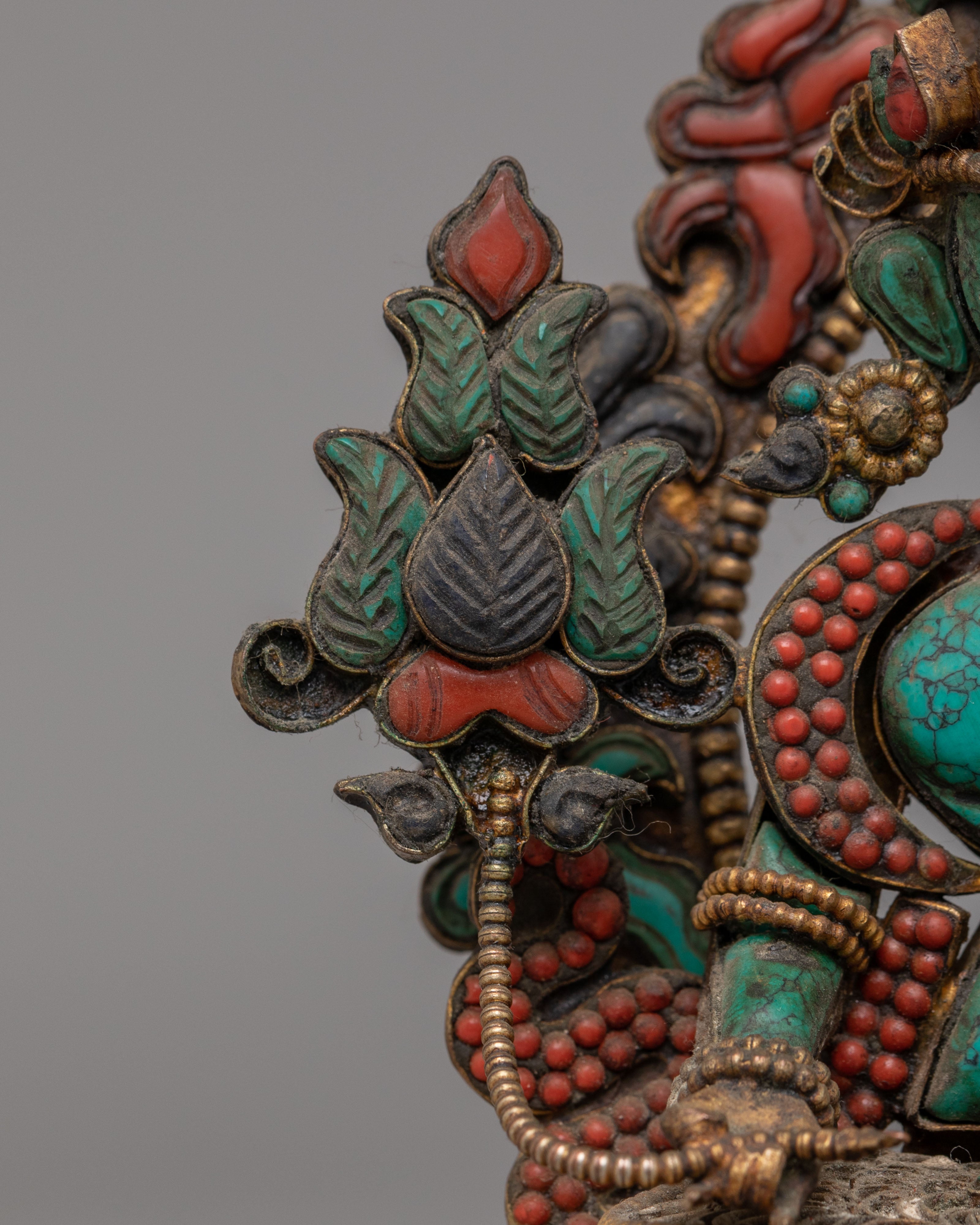 Green Tara Spiritual Statue | Handcrafted Tibetan Goddess of Compassion