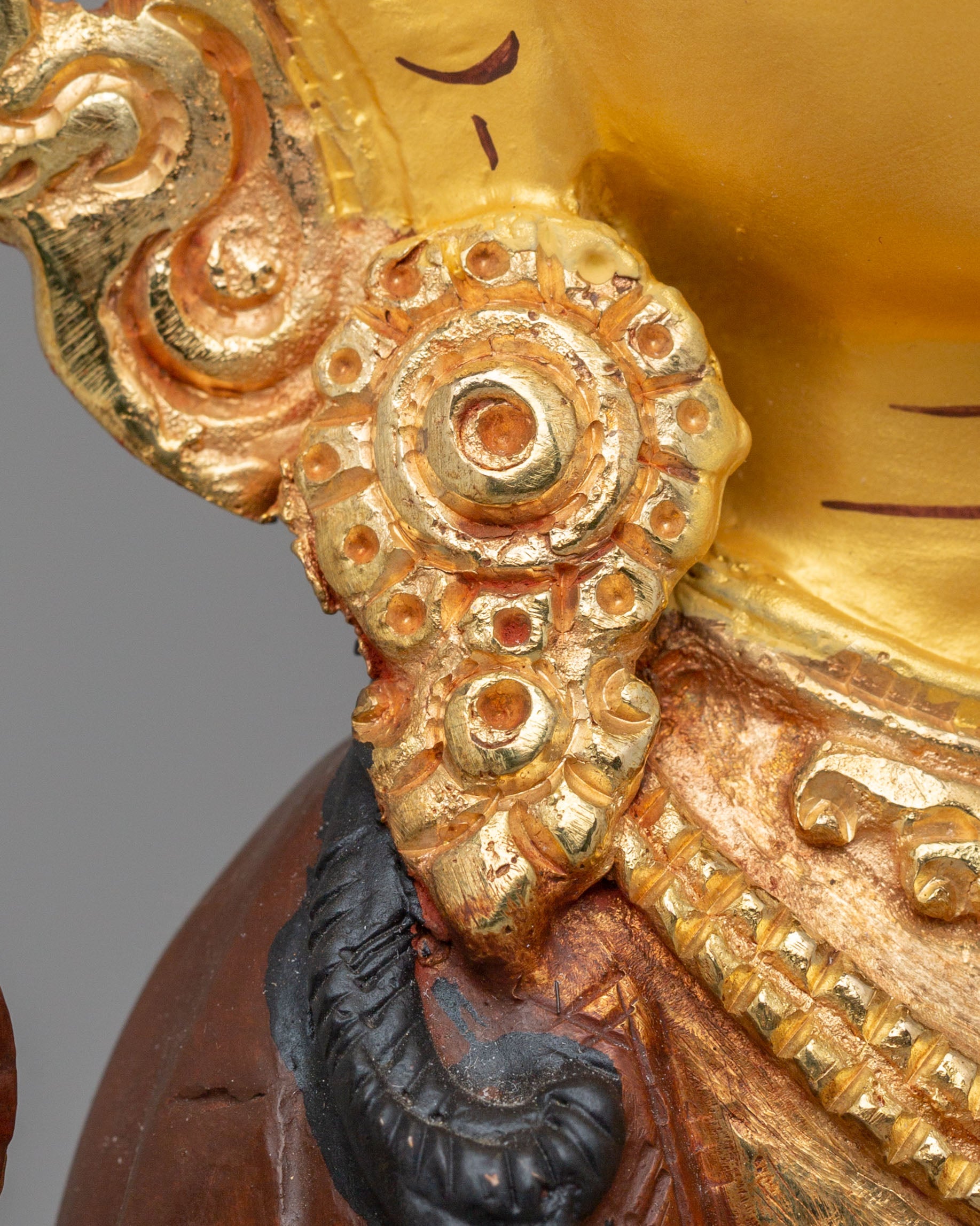Buddha Dharma Sangha Set Statue | Tibetan Spiritual Art for Meditation and Decor