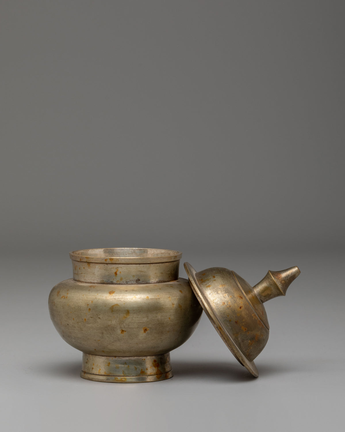 Handmade Ritual Dhupur Rice Pot | Sacred Offering Vessel