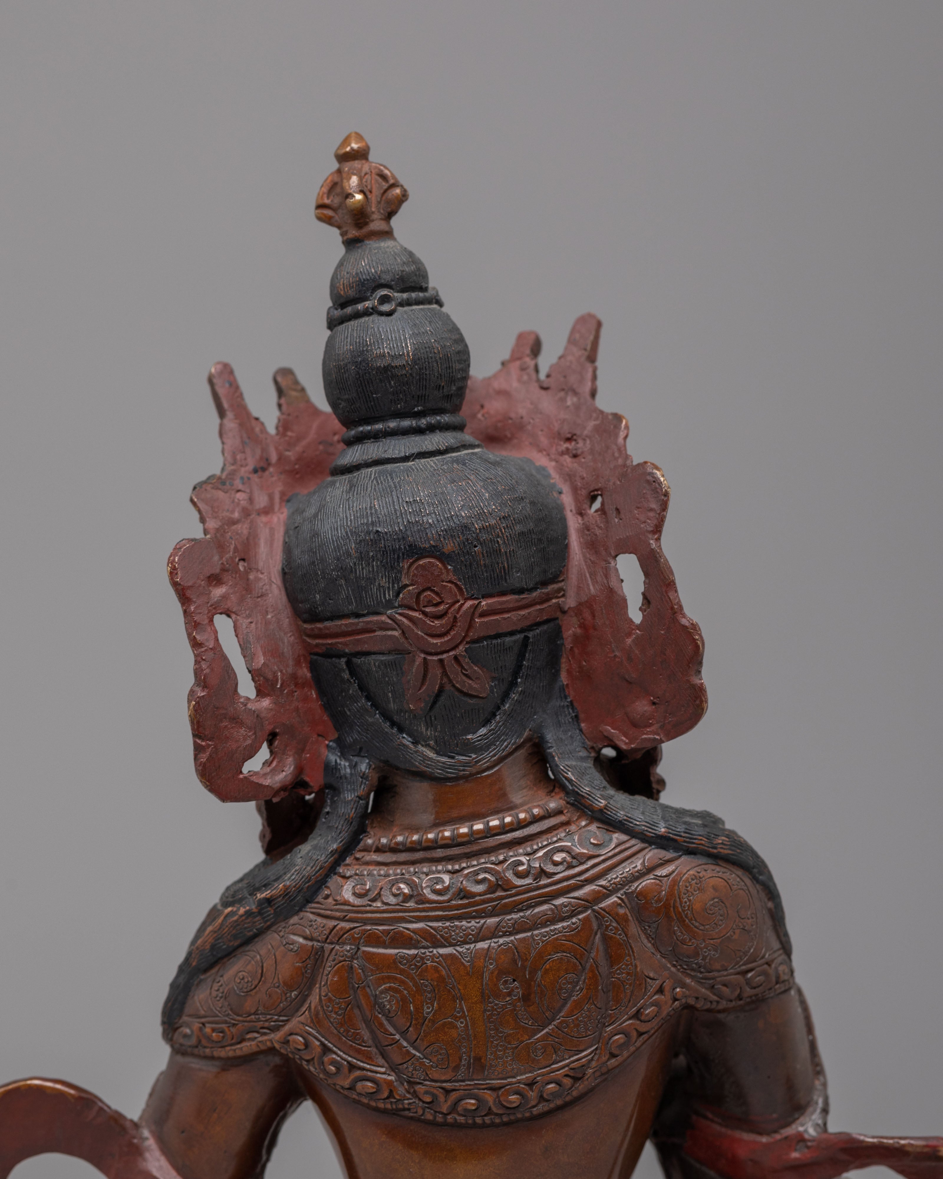 Sacred Buddhist Vajrasattva Statue | Tibetan Meditation & Altar Statue
