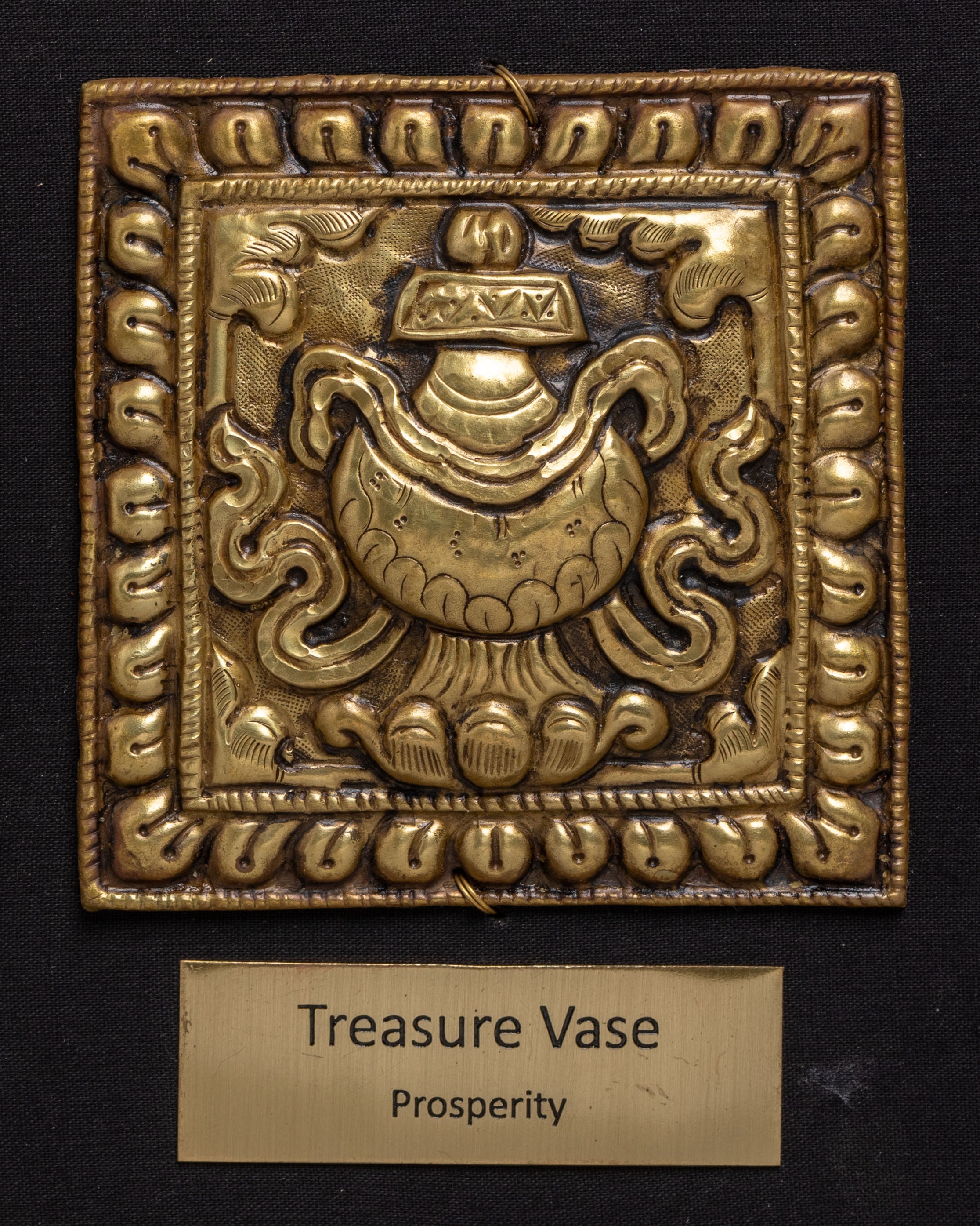 Traditional Spiritual Auspicious Symbol Wall Hanging | Perfect for Meditation