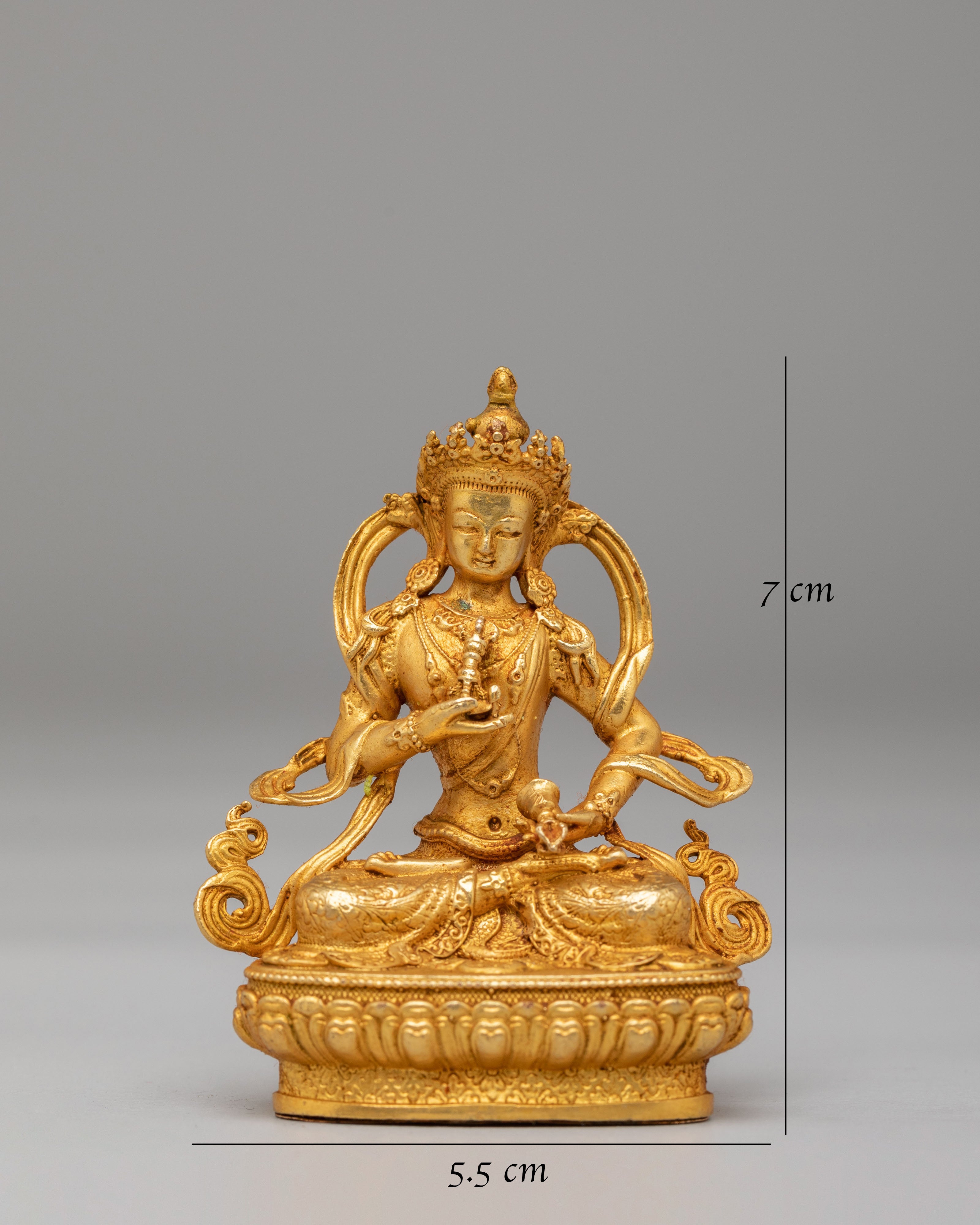 Sacred Buddhist Purity Deity Statue | Vajrasattva Figurine for Meditation