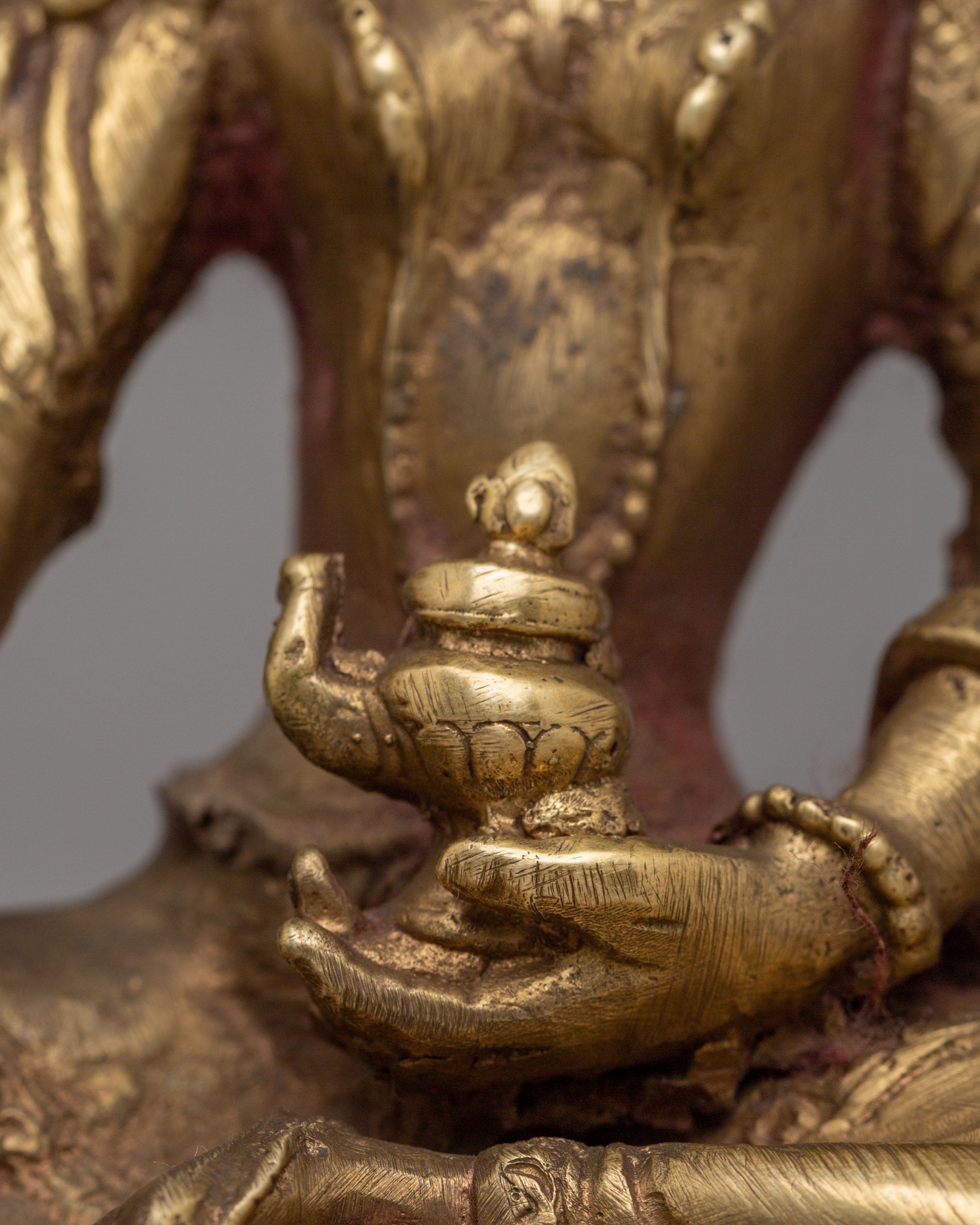 Tibetan Vasudhara Statue | The Wealth Deity
