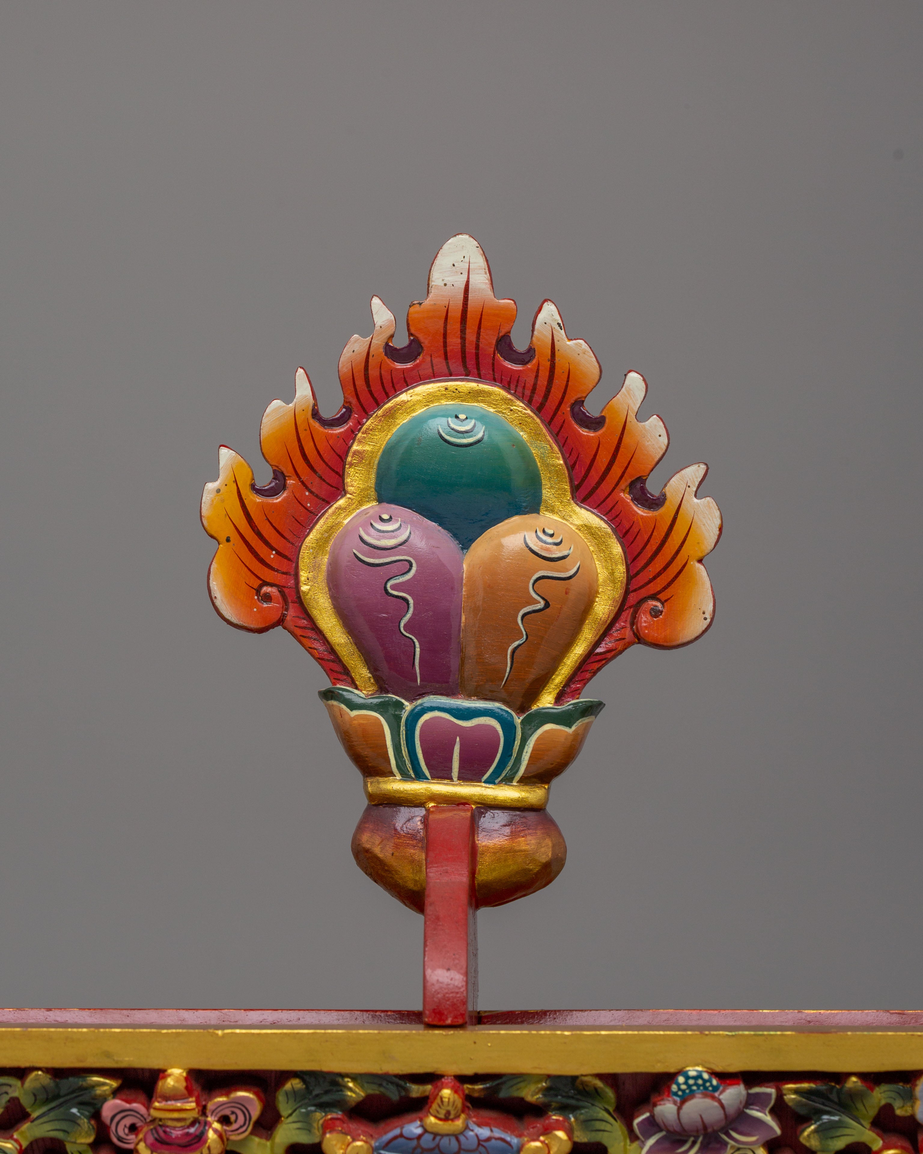 Tibetan Chemar Box | Sacred Rituals and Meditation Decor