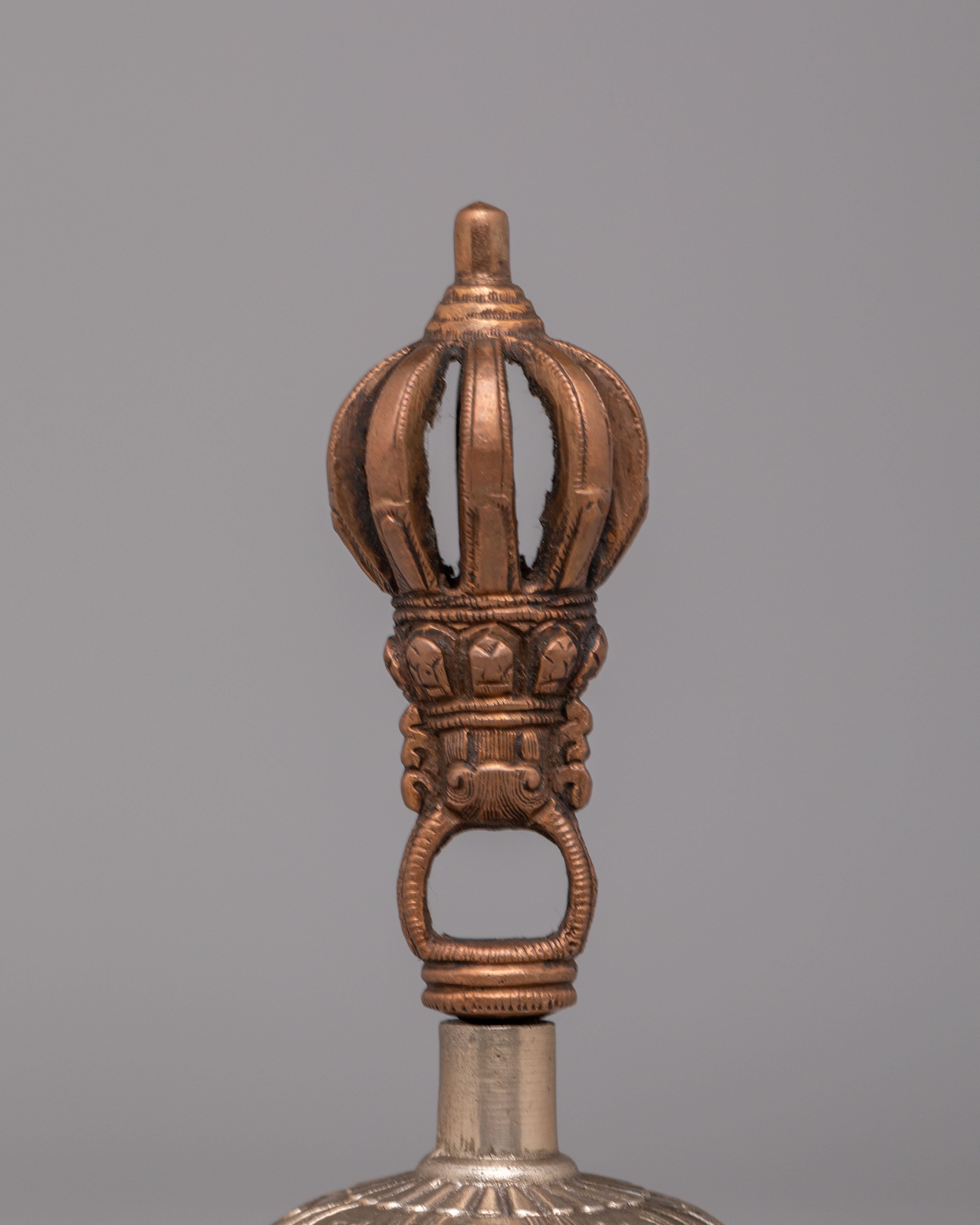 Vajra and Bell Set for Buddhist Ceremonies | Tibetan Ritual Tools