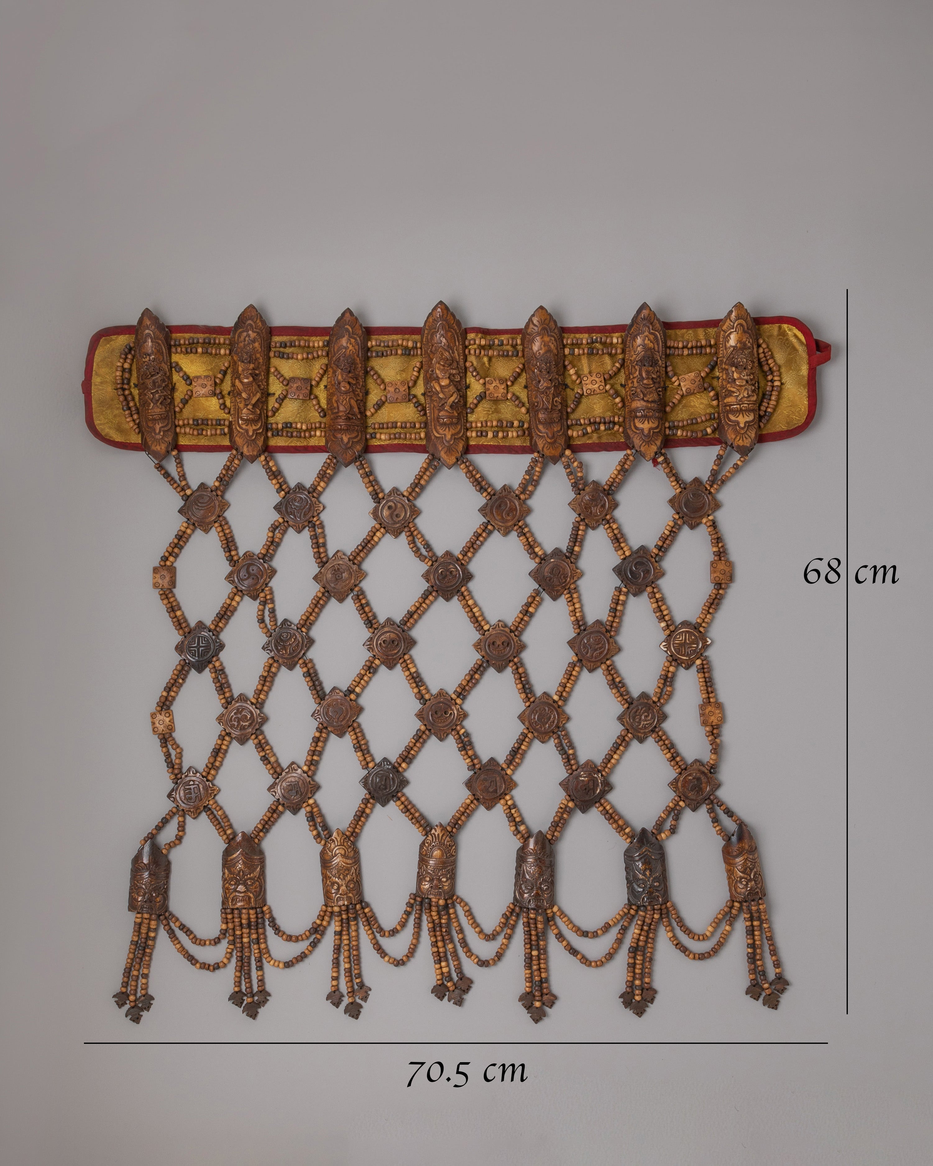 Handcrafted Guru Fabric Set | Tibetan Bone Ritual Set
