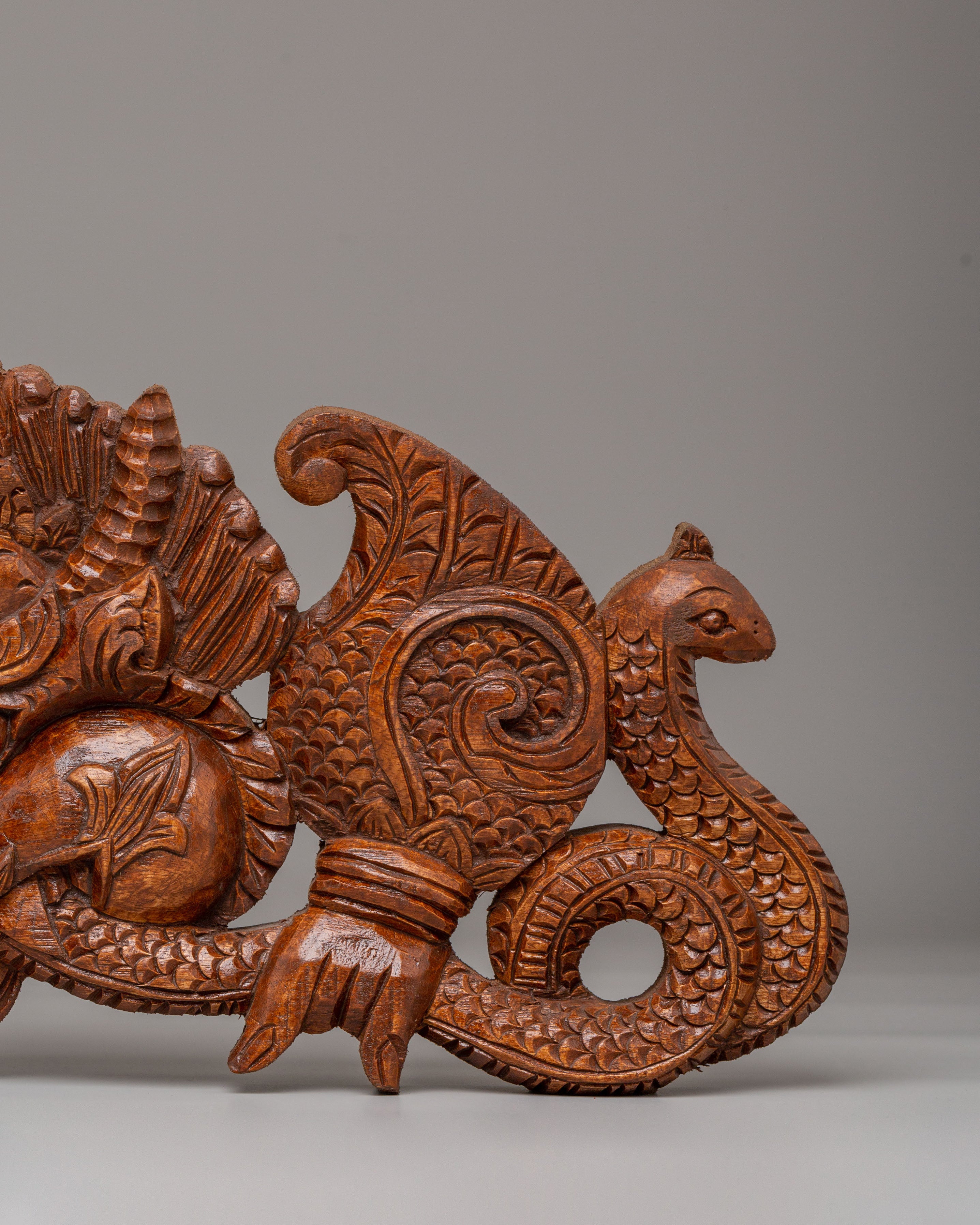 Handcrafted Cheppu Wall Hanging Art | Wooden Decorative Wall Hanging