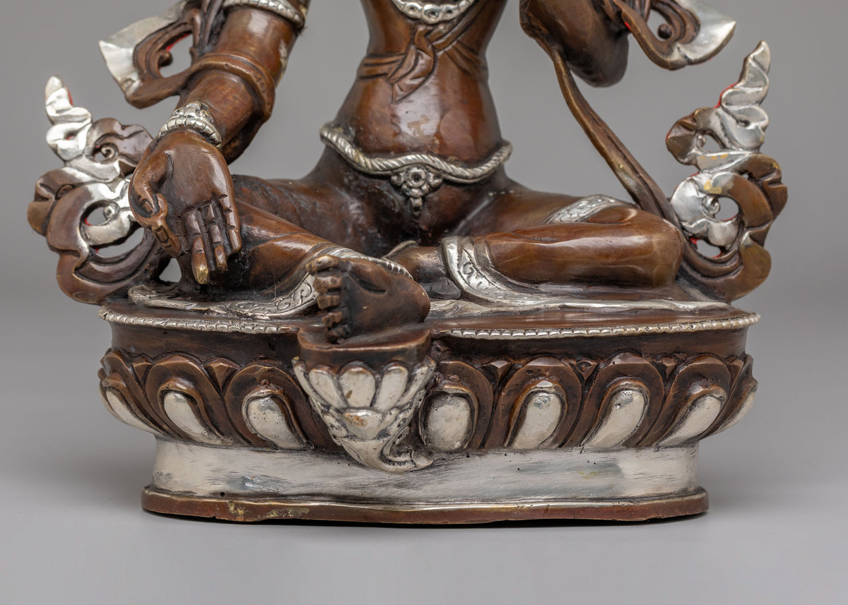 Green Tara Spiritual Sculpture | Symbol of Compassion