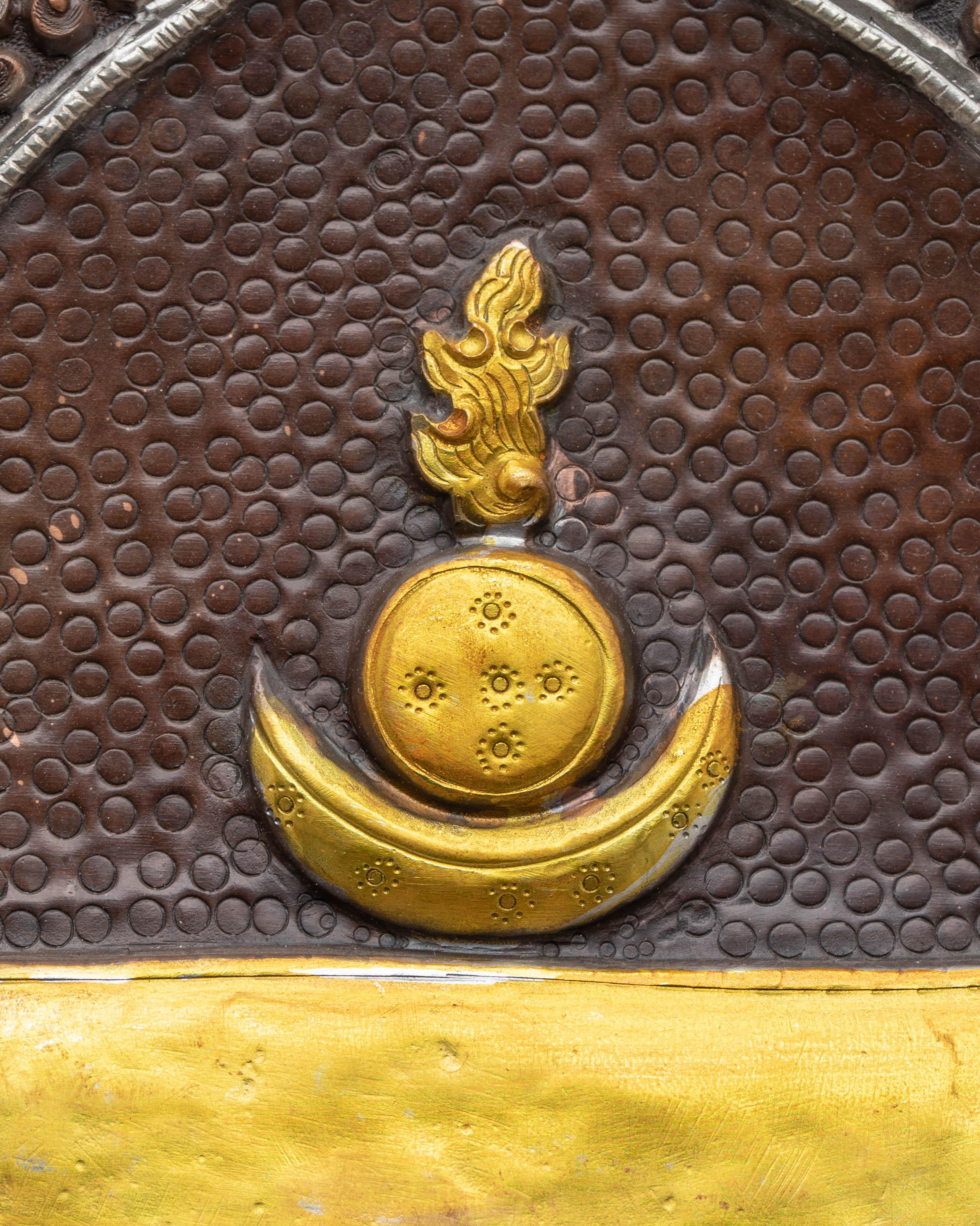 Handcrafted Kalachakra Buddhist Wall Hanging | Symbol of Cosmic Harmony