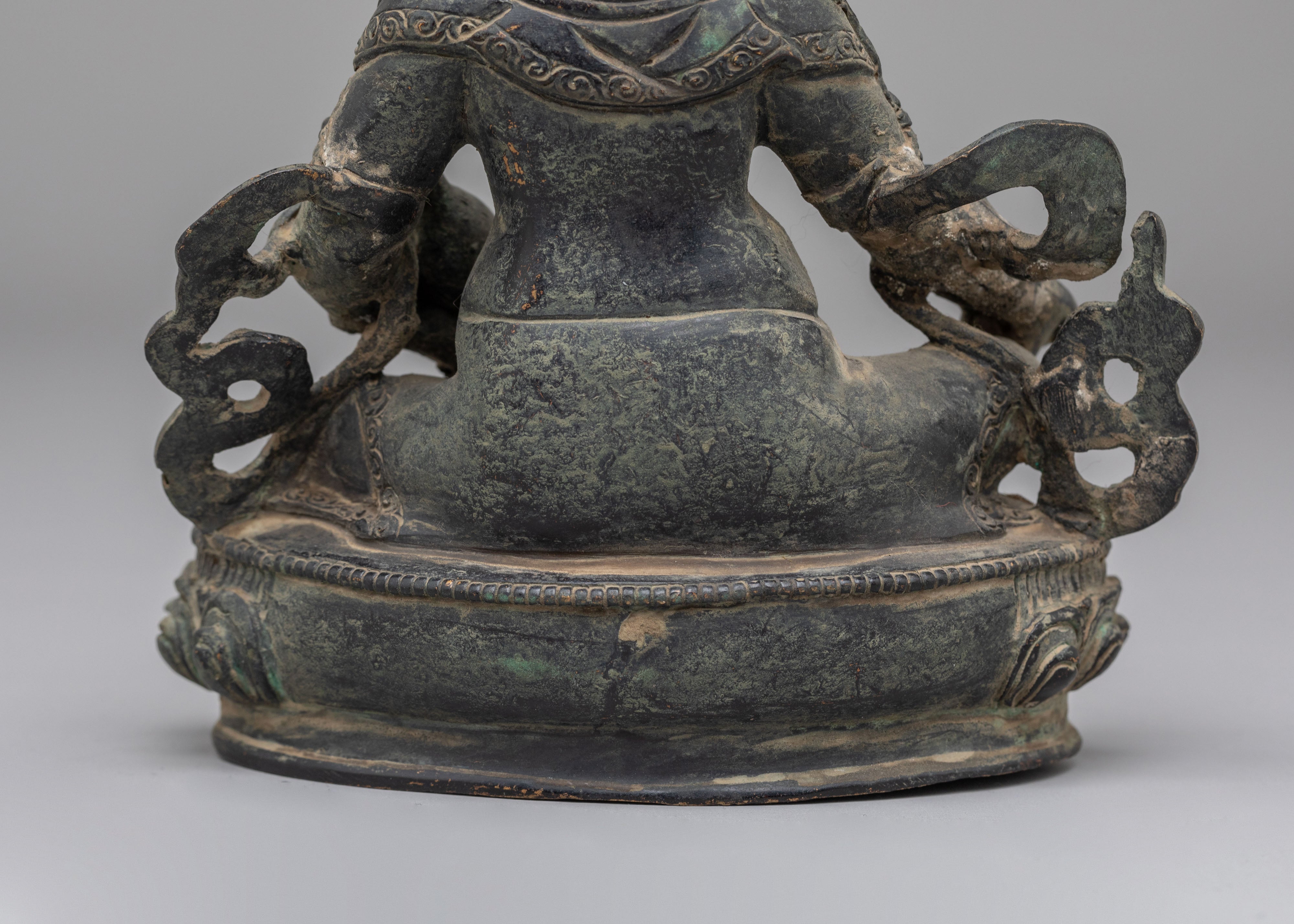 Handcrafted Himalayan Dzambhala Statue | Traditional Buddhist Art