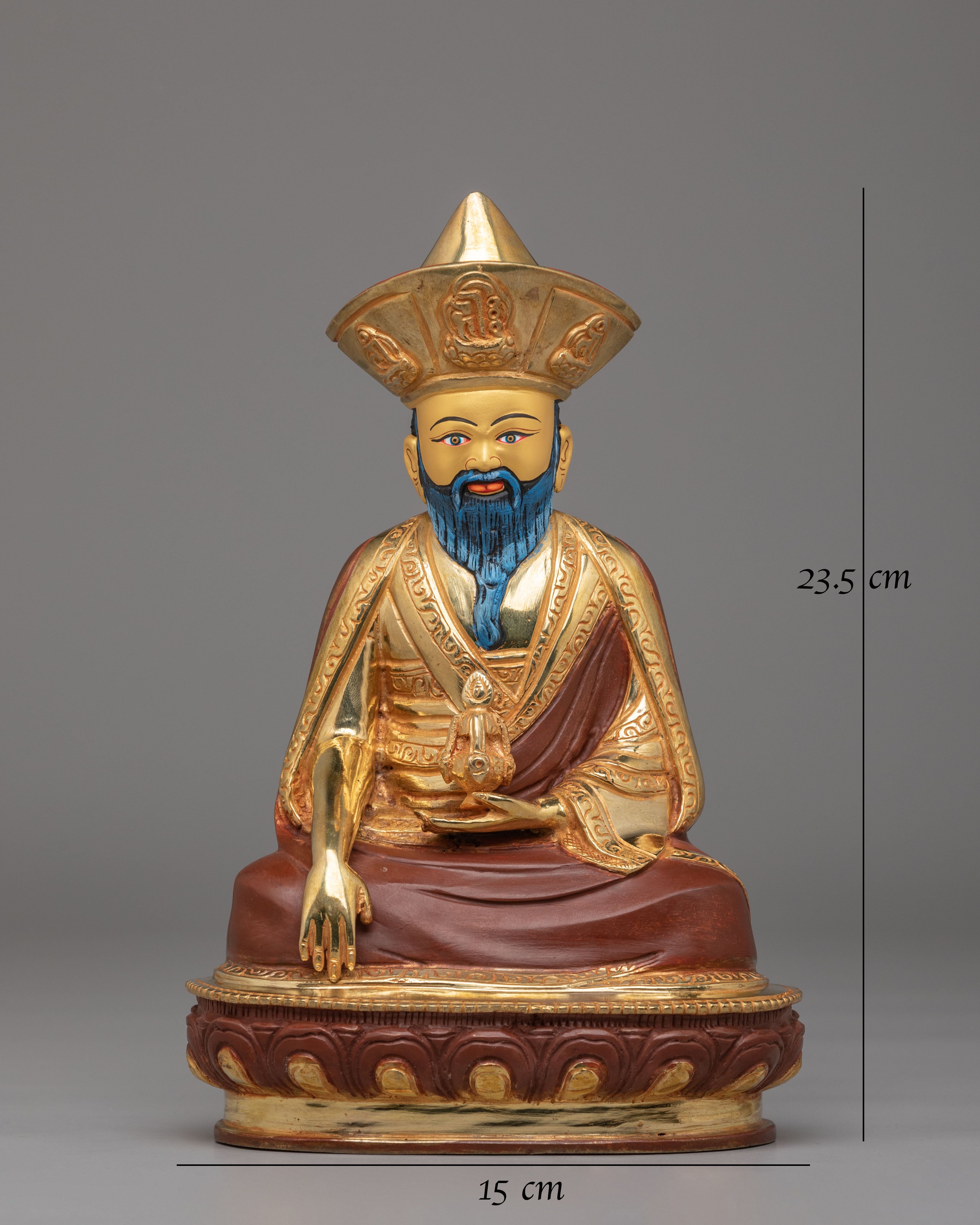 Spiritual Guru Shapdum Altar Statue | A Beacon of Wisdom and Guidance