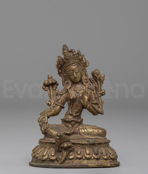 Green Tara Statue : Mother of all Buddhas