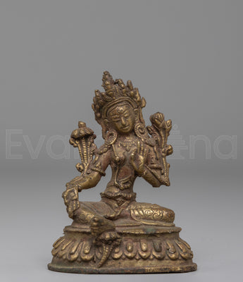 Green Tara Statue : Mother of all Buddhas