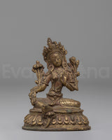 Green Tara Statue : Mother of all Buddhas