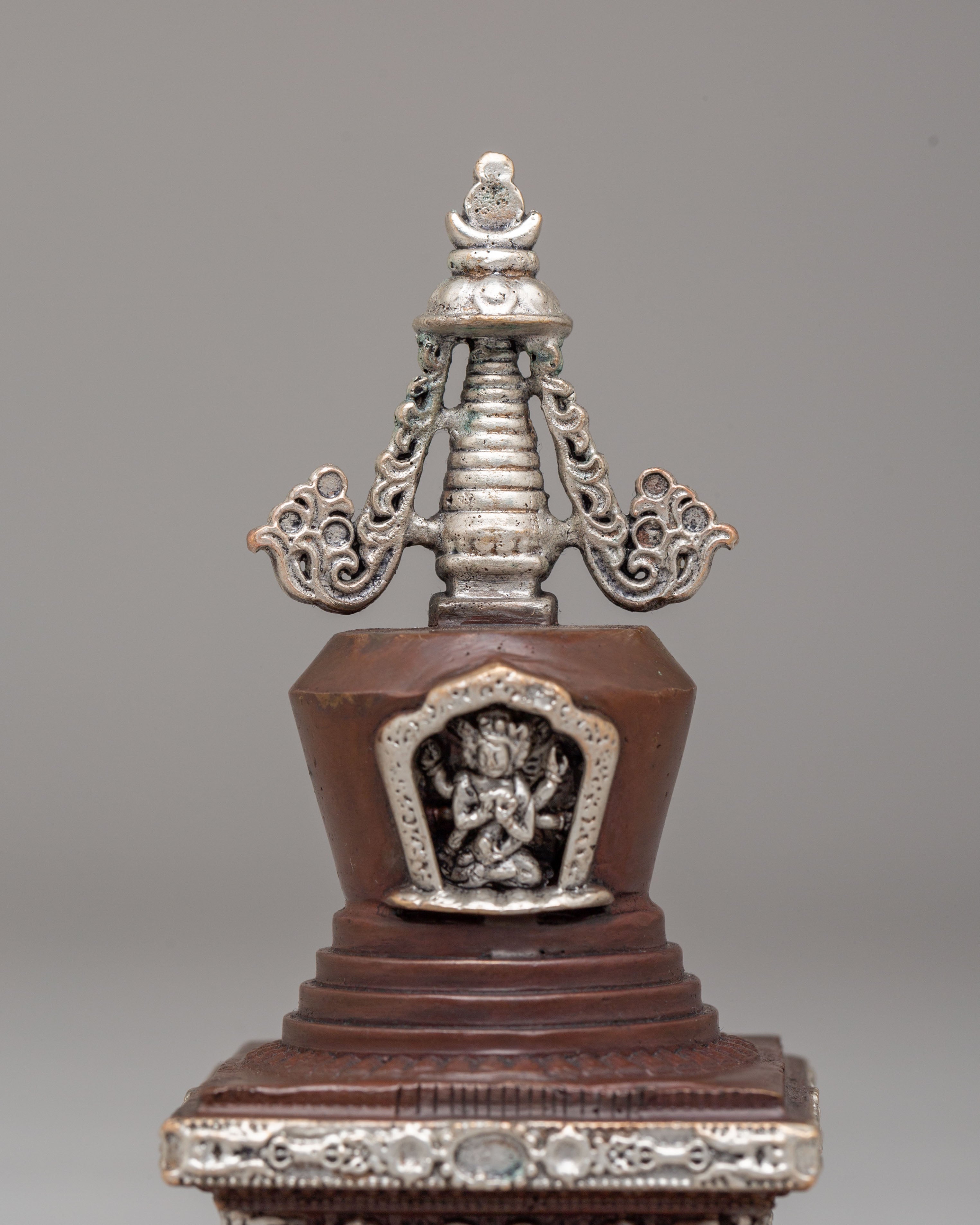 Handcrafted Namgyal Chorten Stupa | Traditional Tibetan Ritual Item