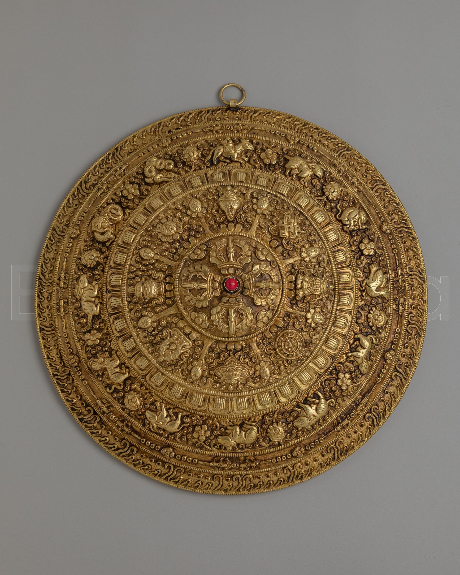 Asthamangala Mandala Wall Hanging