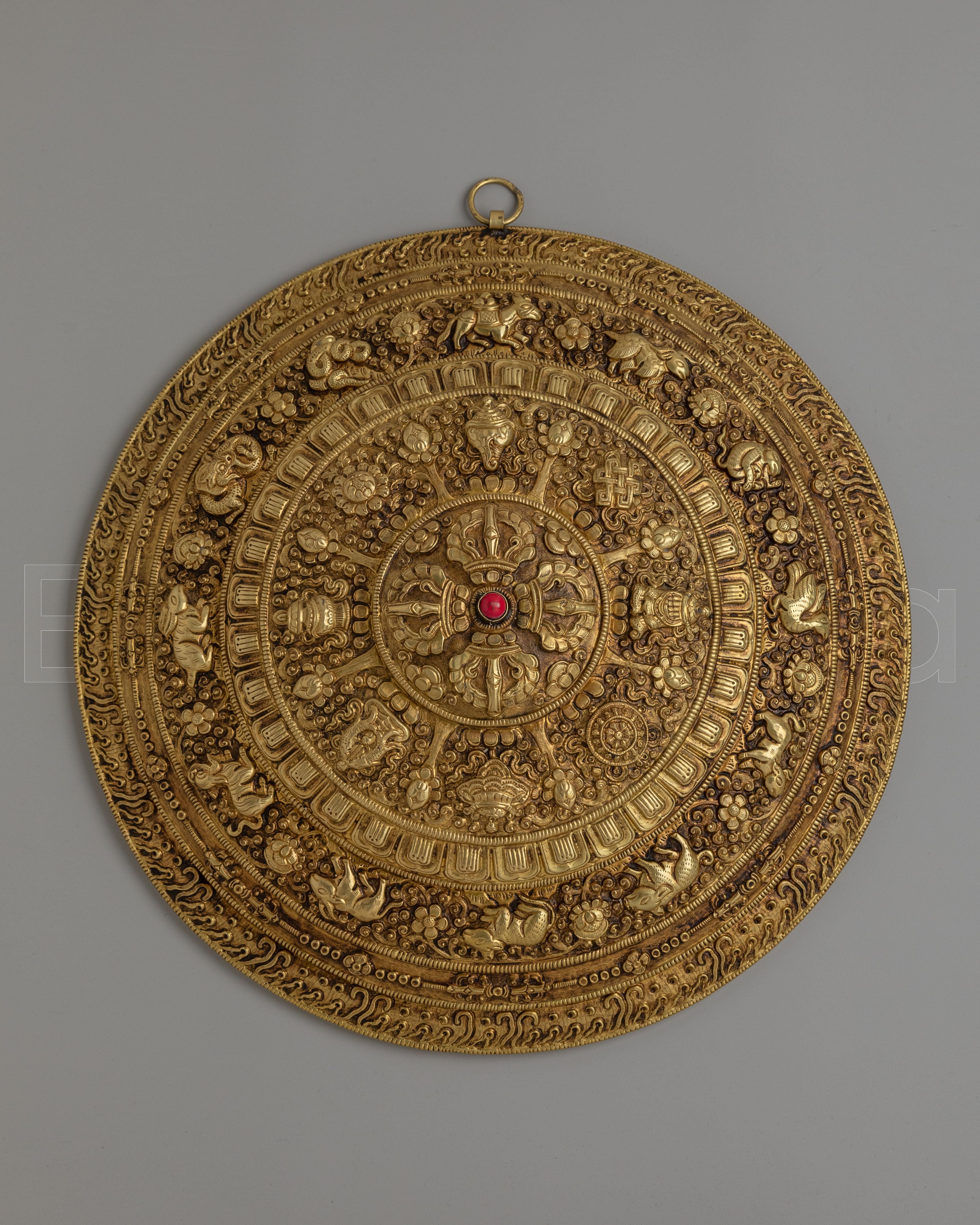 Asthamangala Mandala Wall Hanging