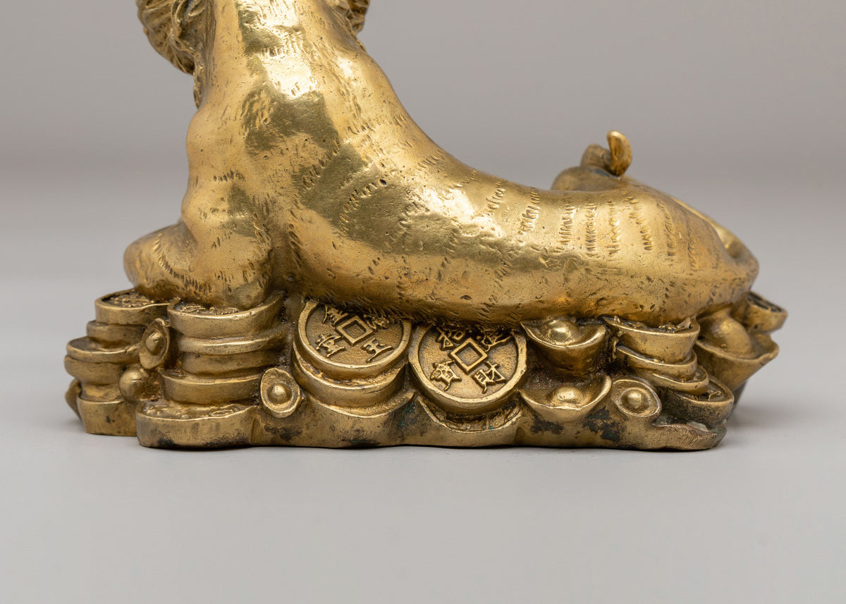 Decorative Lion Sculpture | Spiritual Home Decor