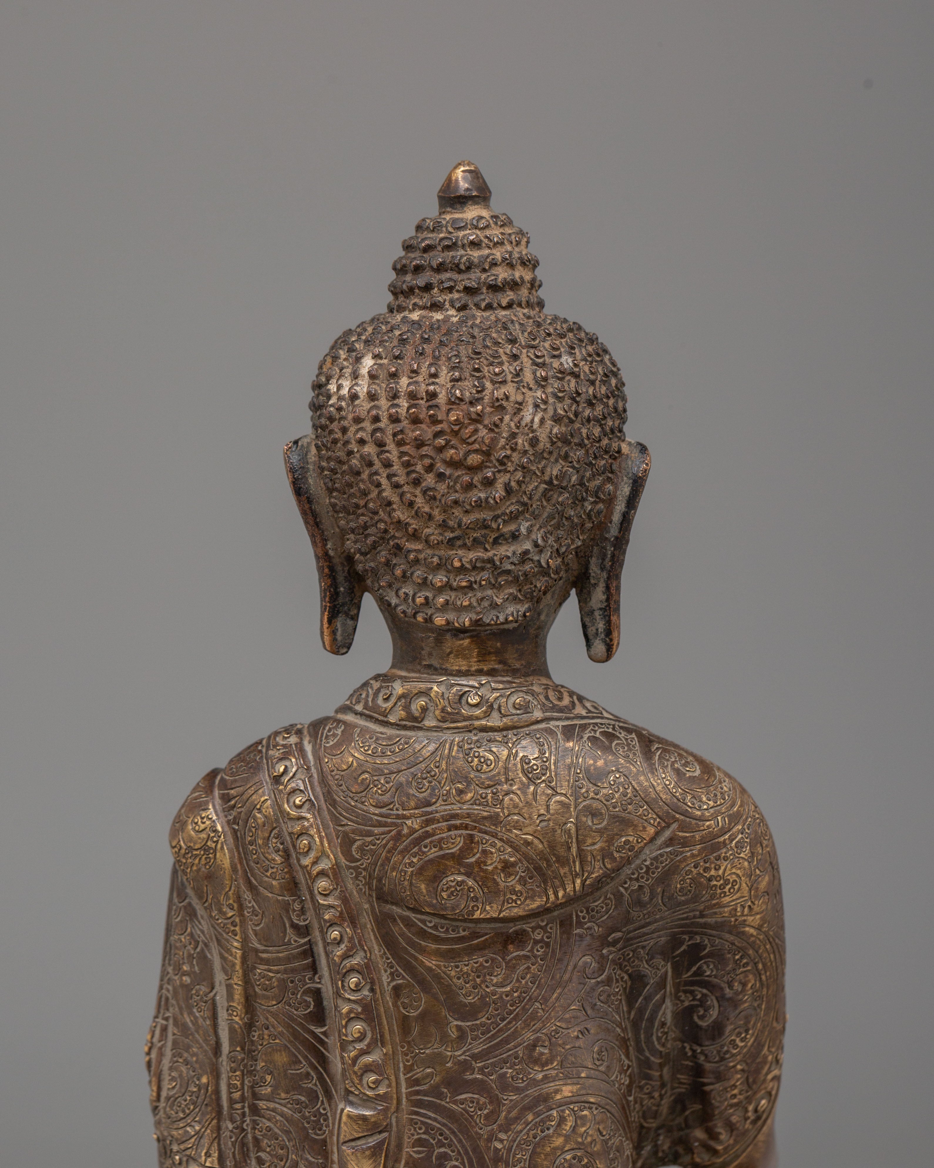 Spiritual Tibetan Shakyamuni Buddha Statue | A Symbol of Wisdom