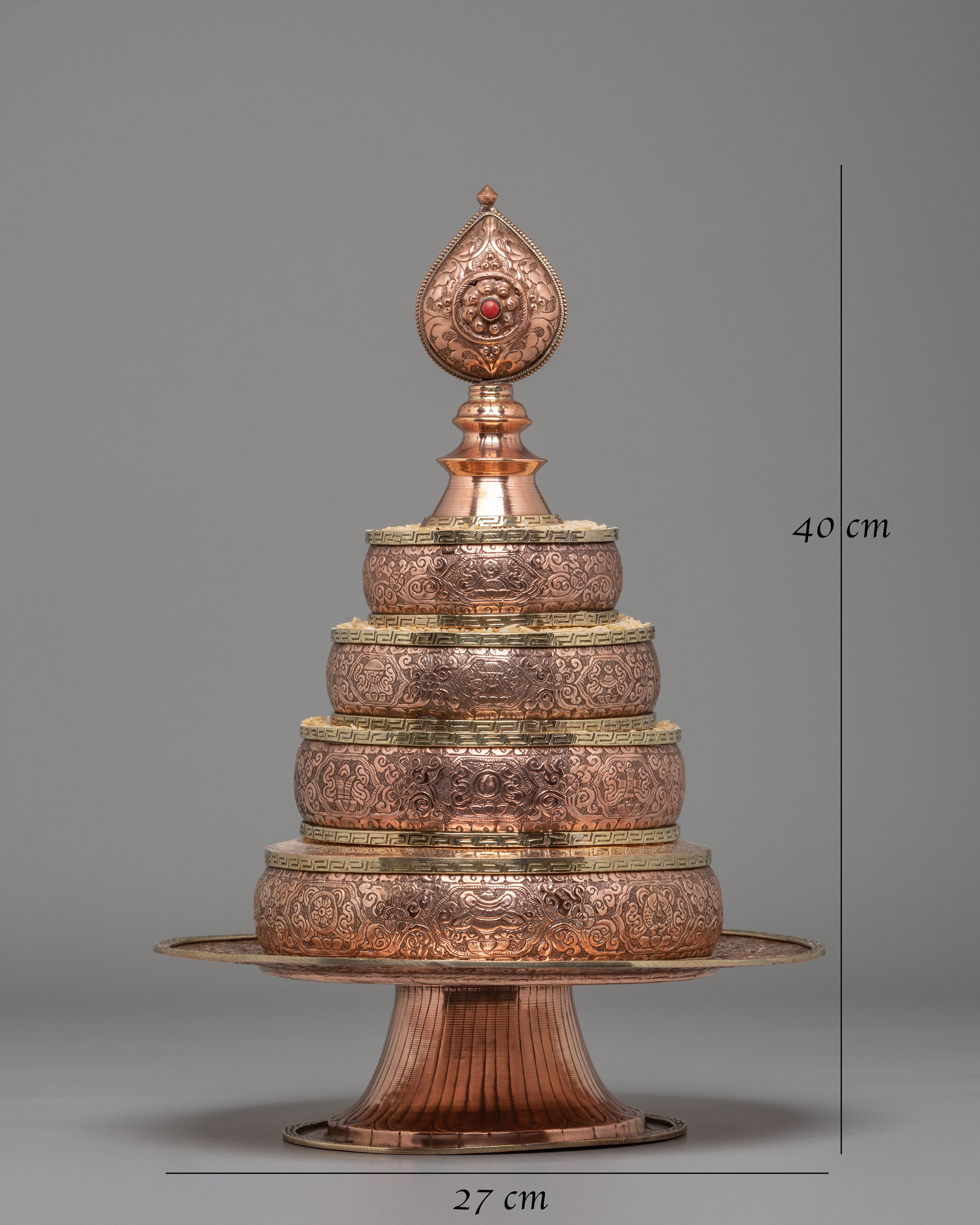 Traditional Buddhist Mandala Offering | Symbol of Spiritual Devotion