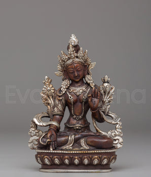 Handcrafted Statue of White Tara
