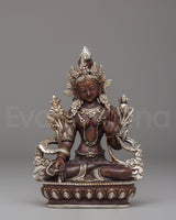Handcrafted Statue of White Tara