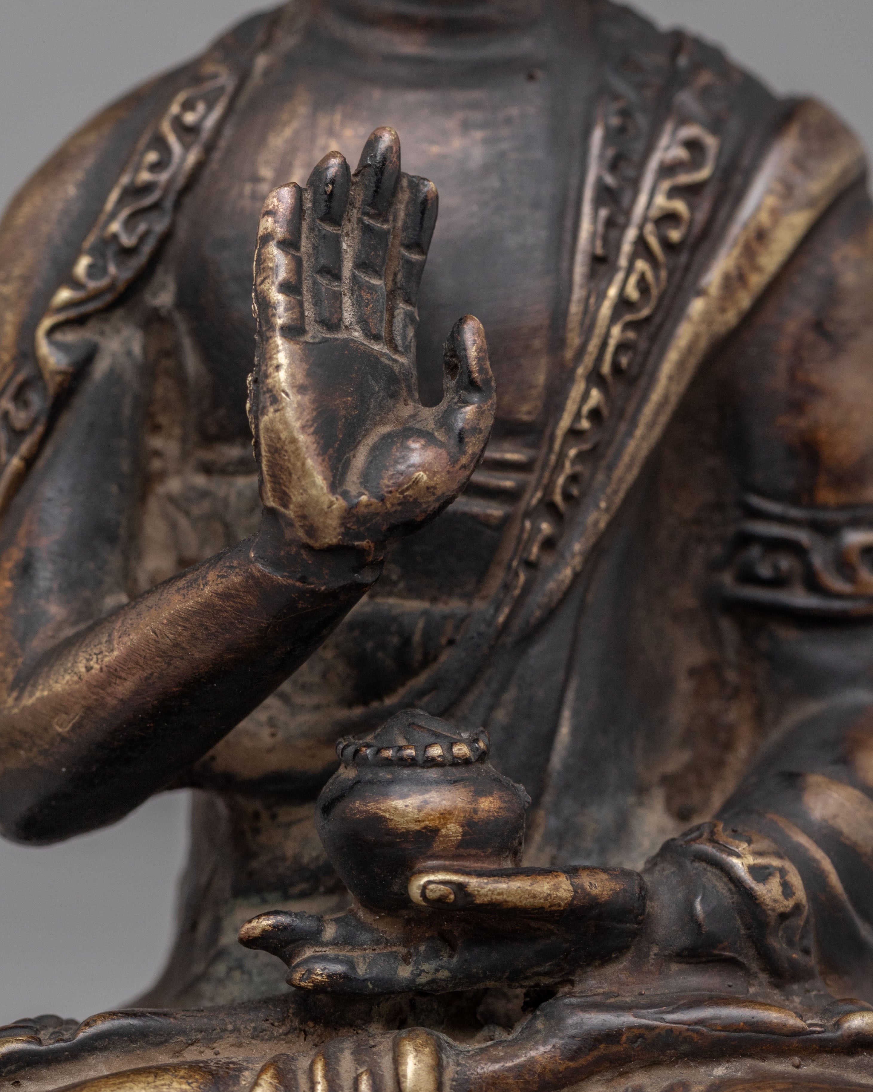 Amogasiddhi Buddha Statue for Protection | Symbol of Spiritual Growth