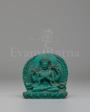 Traditional Chenrezig Spiritual Sculpture
