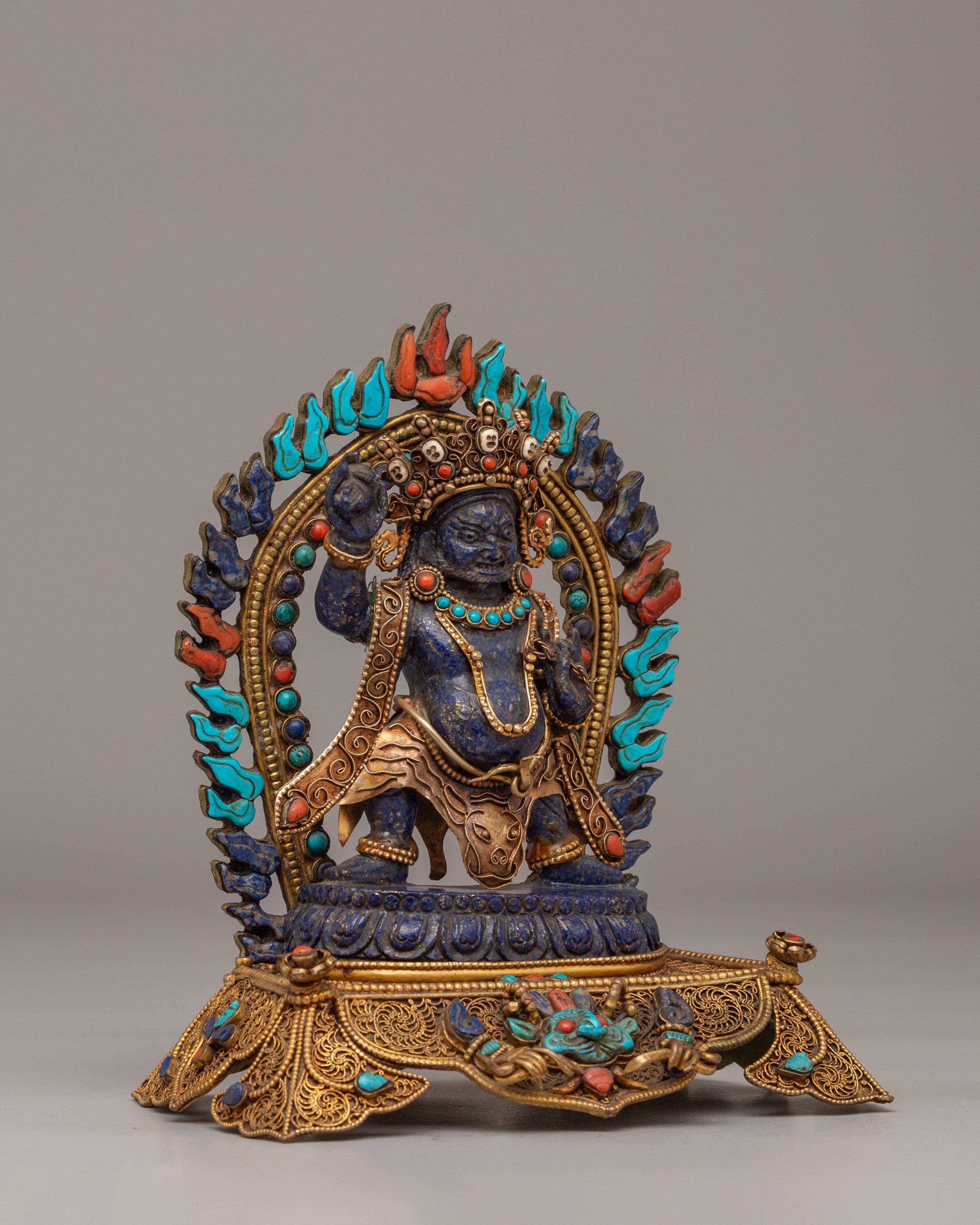 Vajrapani Protector Deity Statue | Spiritual Tibetan Art