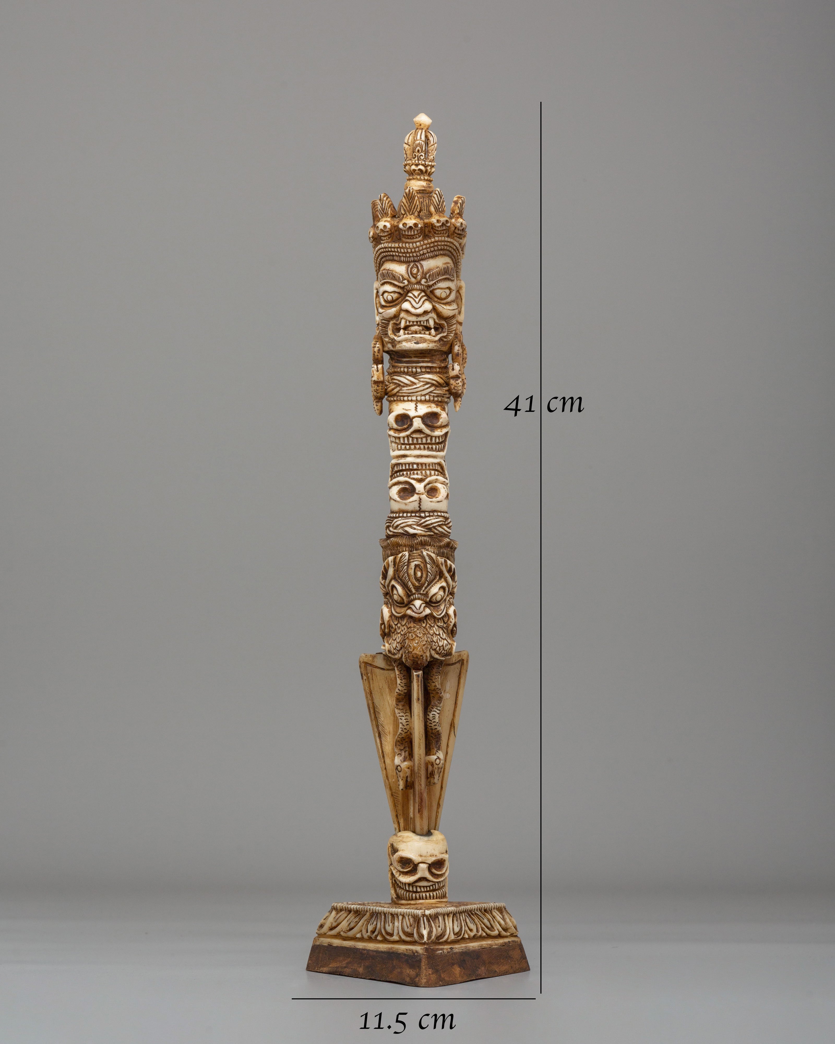 Traditional Vajrayana Ritual Phurba | Tibetan Ritual Dagger Artwork