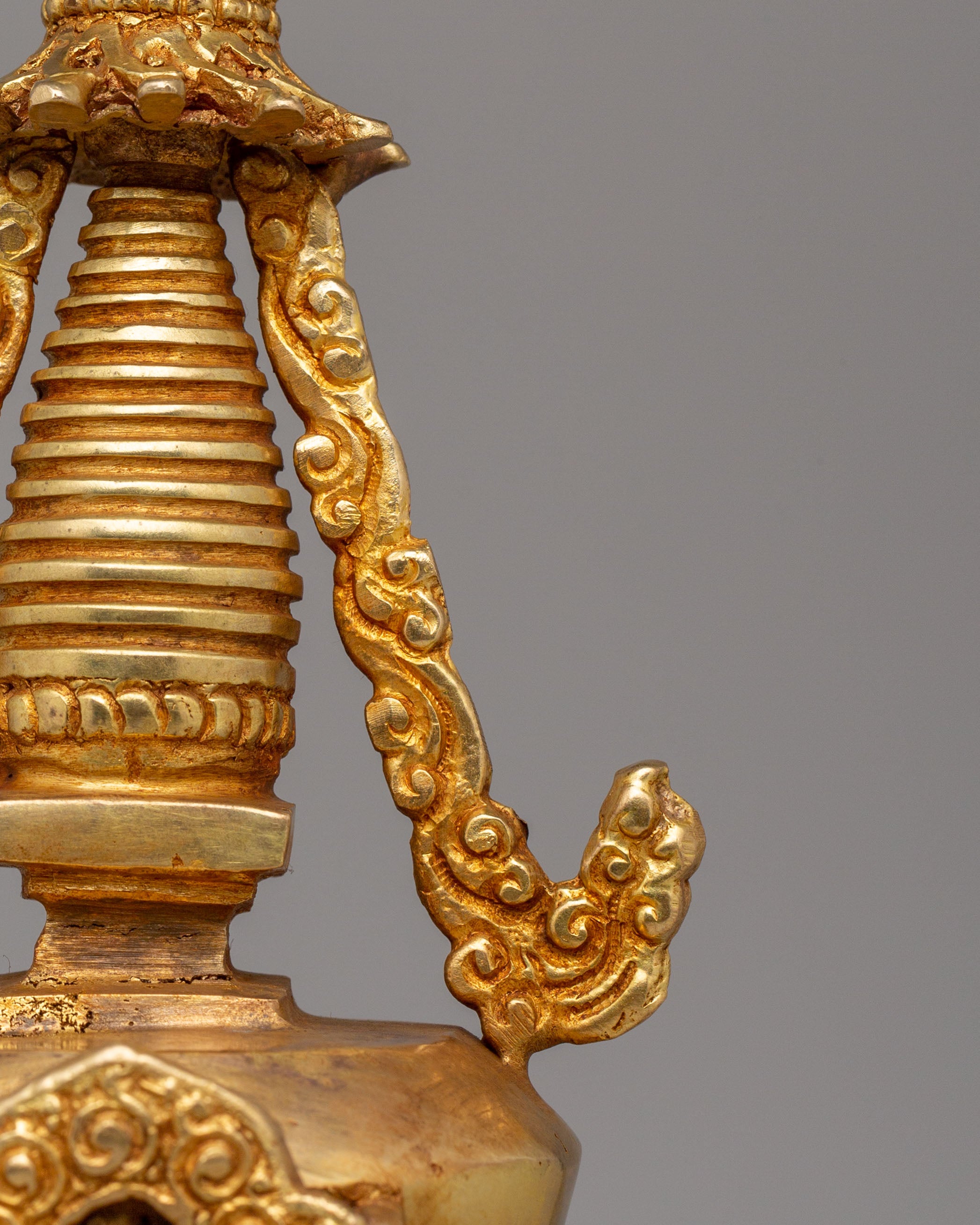 Ritual Altar Lotus Blossom Stupa | Symbol of Enlightenment