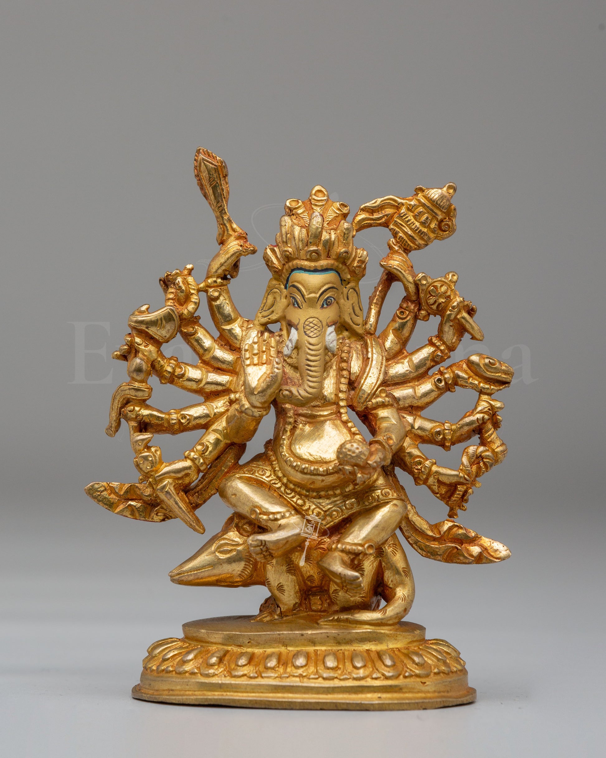 Maha Rakta Ganesha God Statue 