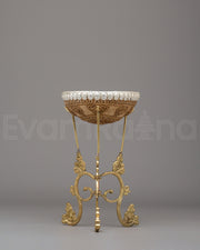 Handcrafted Skull Cup with Stand