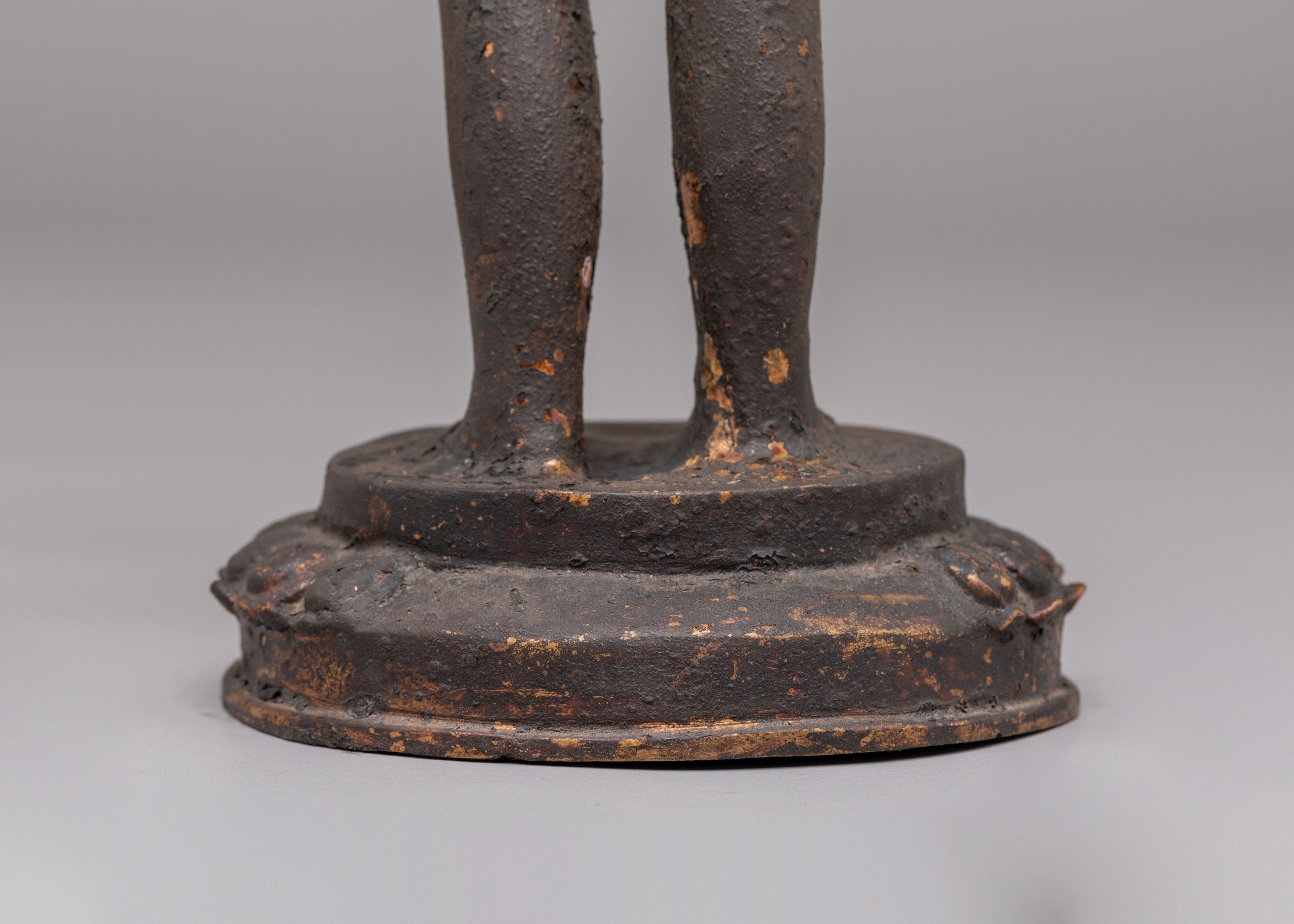 Dancing Yogini Goddess Statue | Spiritual Sculpture
