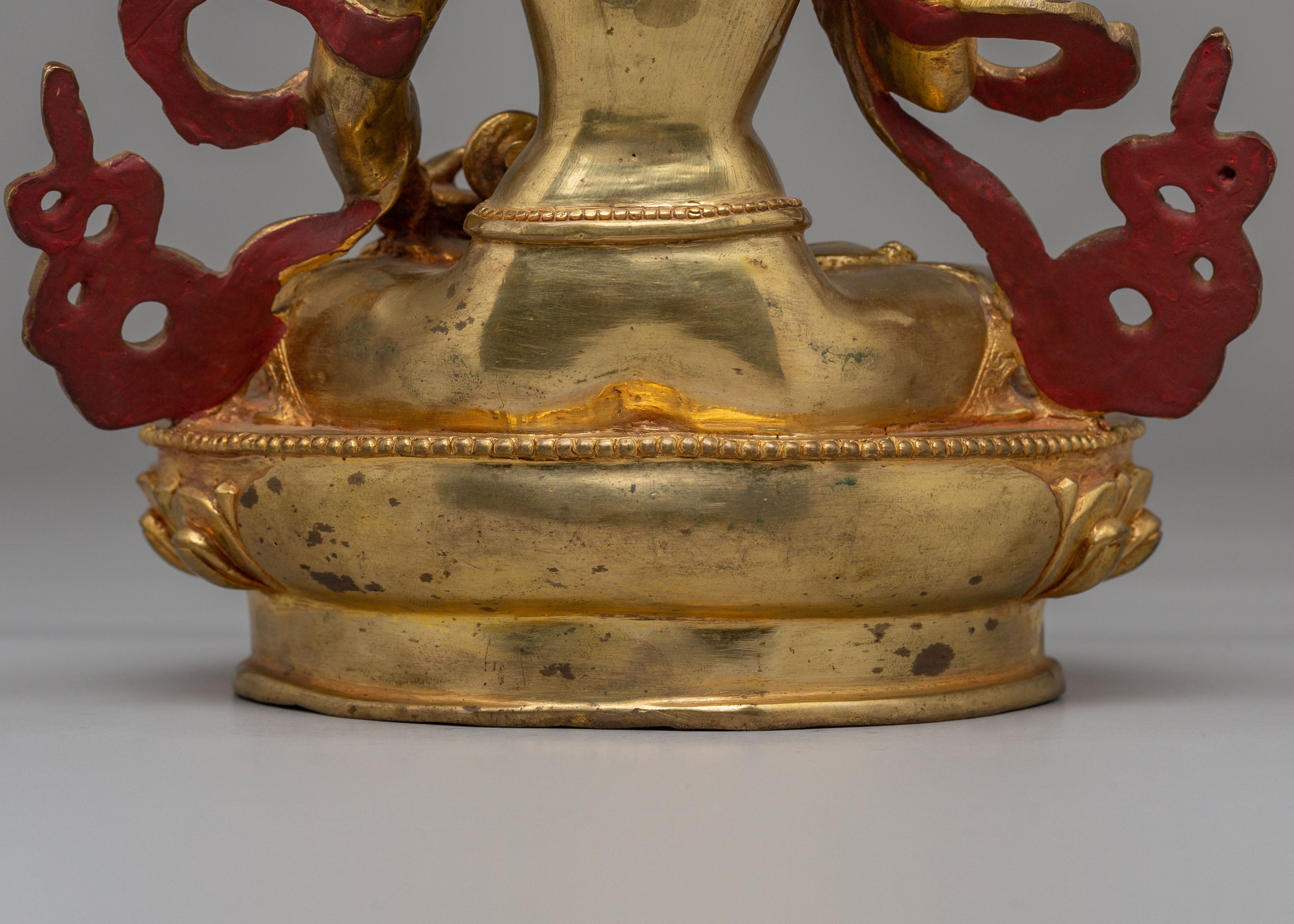 Sacred Altar Vajrasattva Statue | Copper Body with 24K Gold Plating