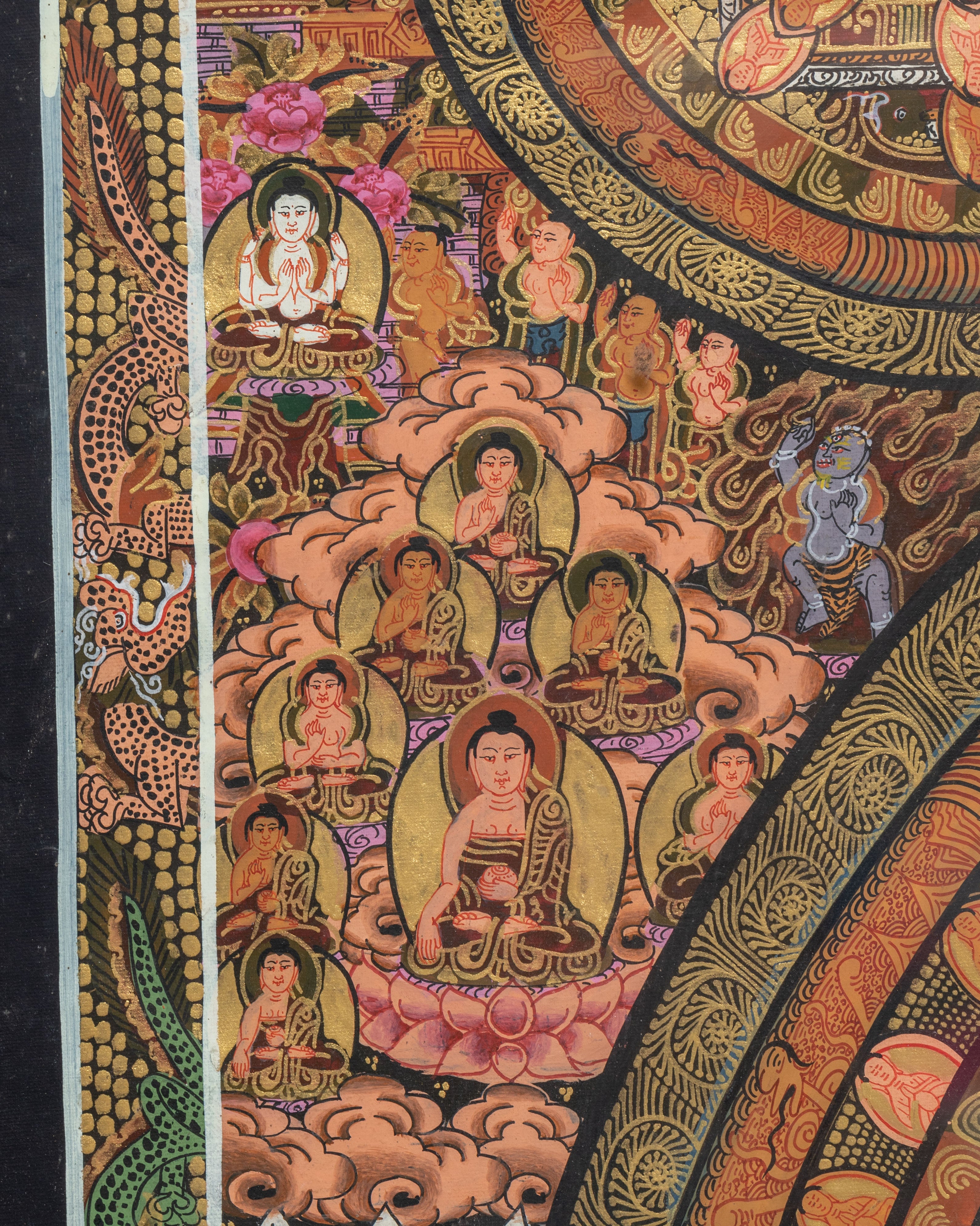 Decorative Mandala Wall Hanging | A Sacred Art Piece for Spiritual Spaces