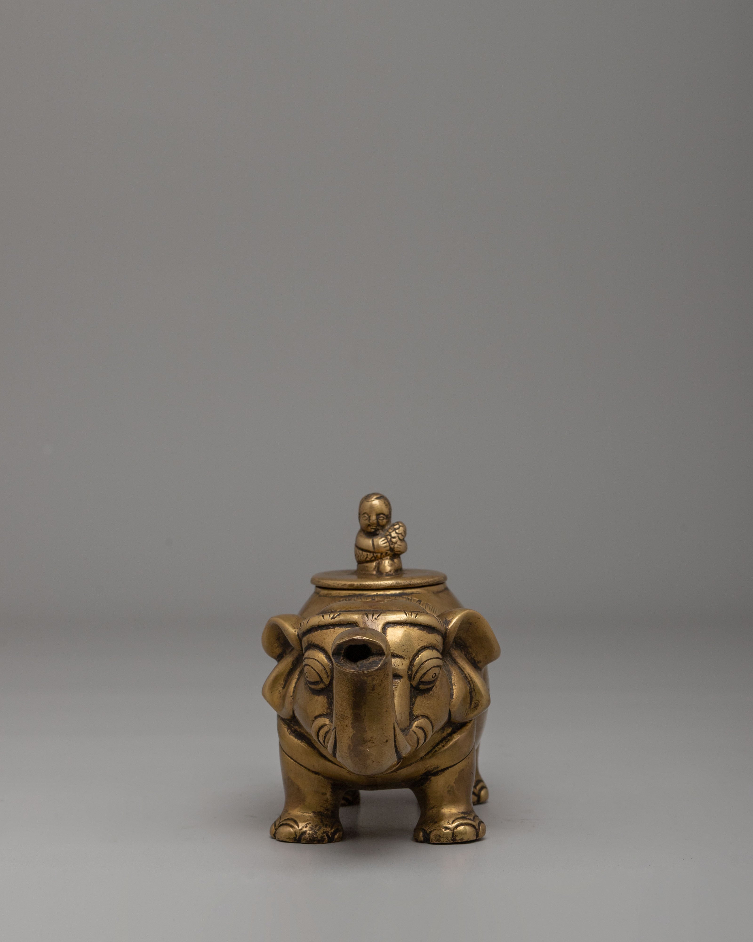 Himalayan Elephant Incense Burner | Traditional Handcrafted Decor