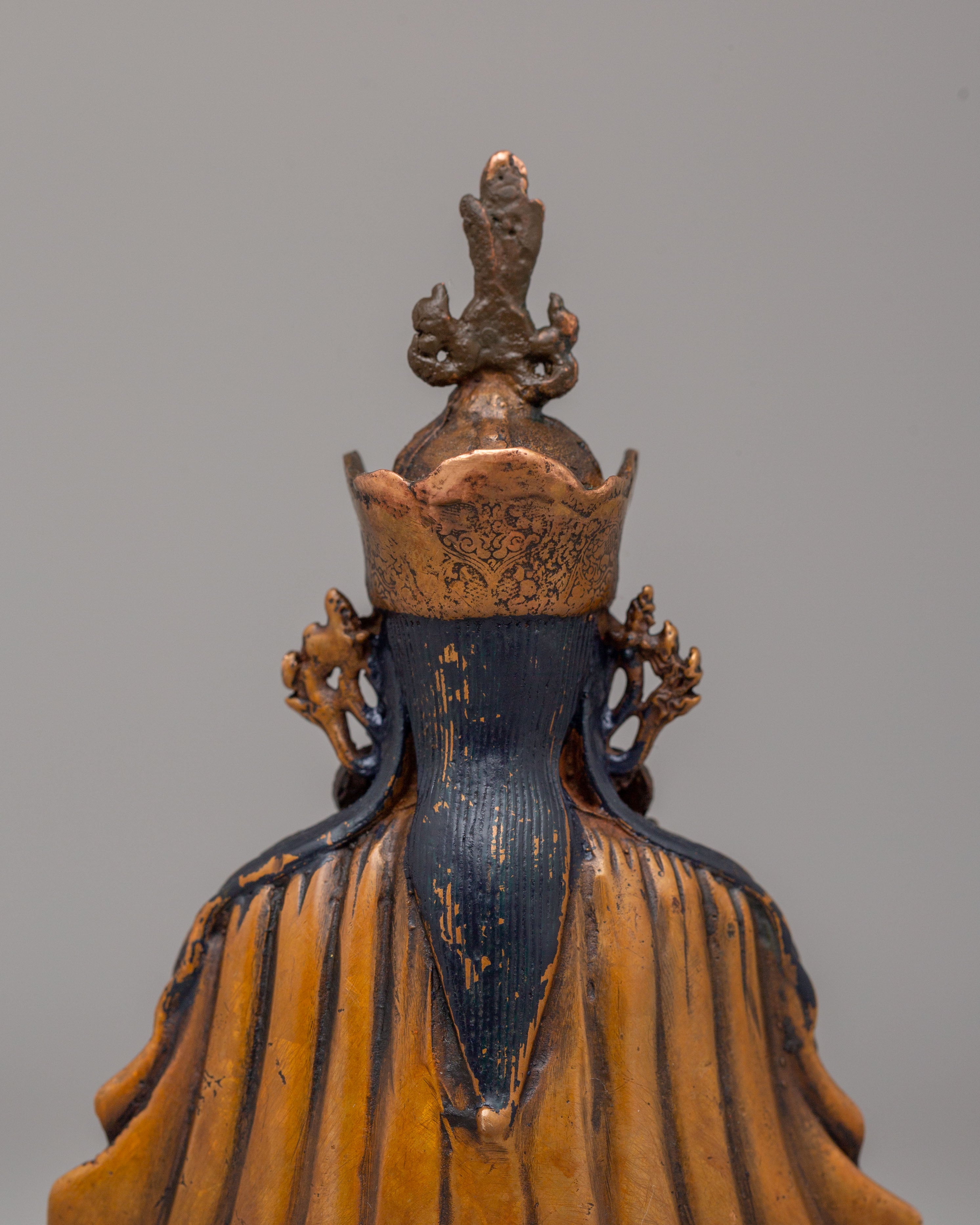 Sacred Guru Tsokye Dorje Statue | Handcrafted Tibetan Buddhist Art