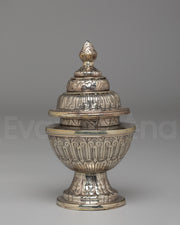Himalayan Buddhist Offering Rice Pot