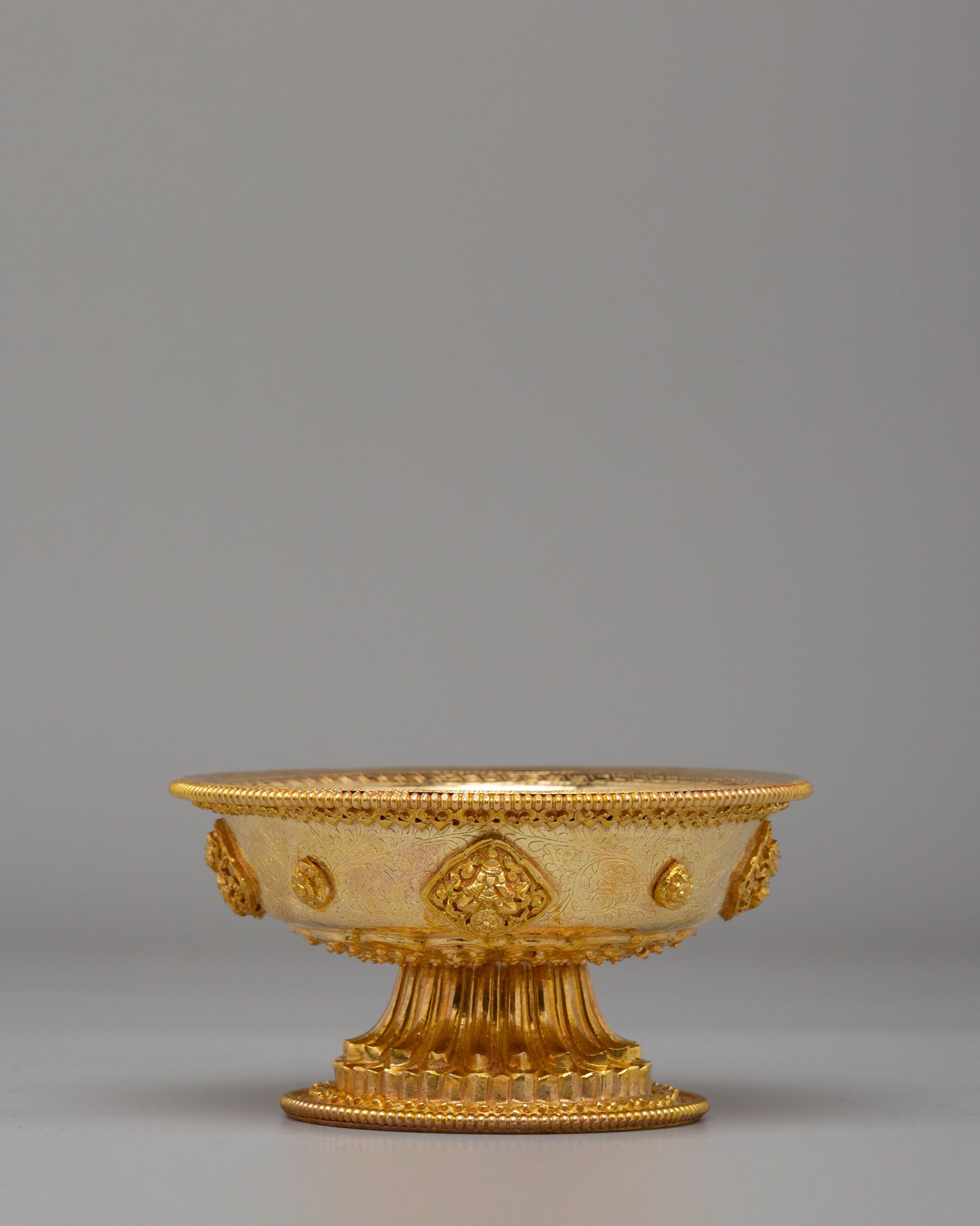 Himalayan Serkyem Set | Sacred Offering Vessels