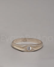 Handmade Silver Jewelry Ring | Natural Stone Zircon