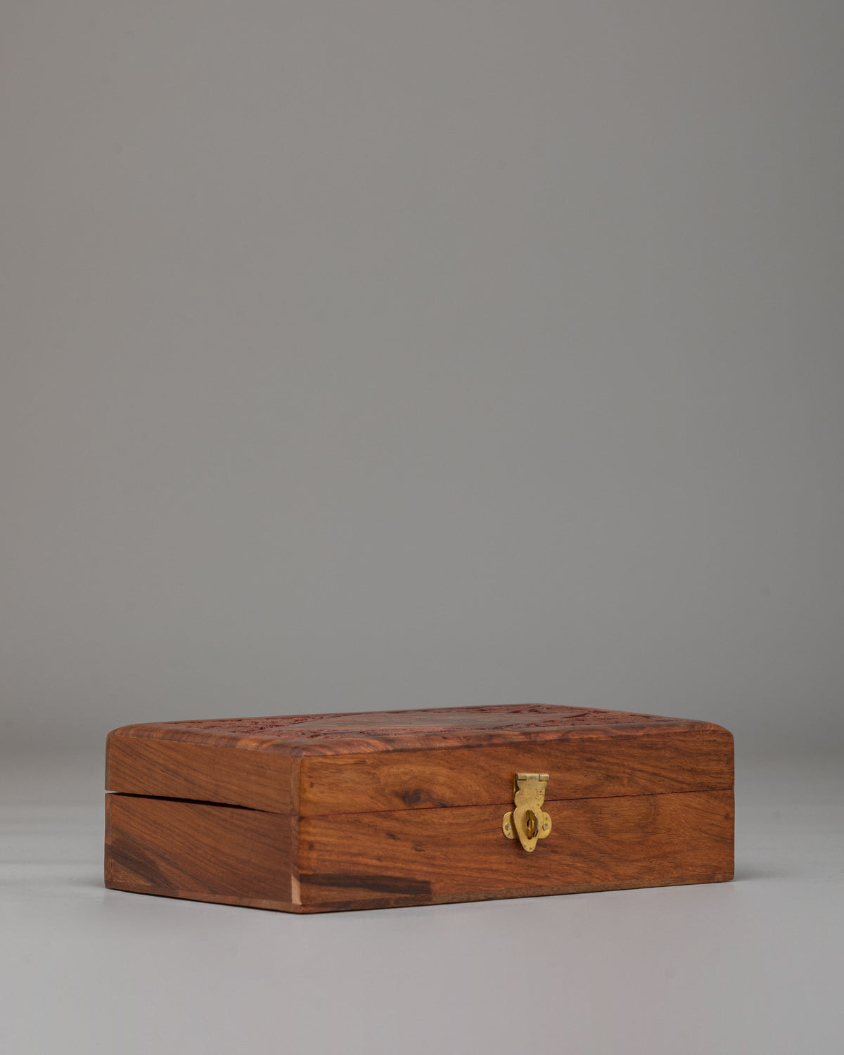 Tibetan Jewelry Treasure Box | Handcrafted Wooden Storage Box