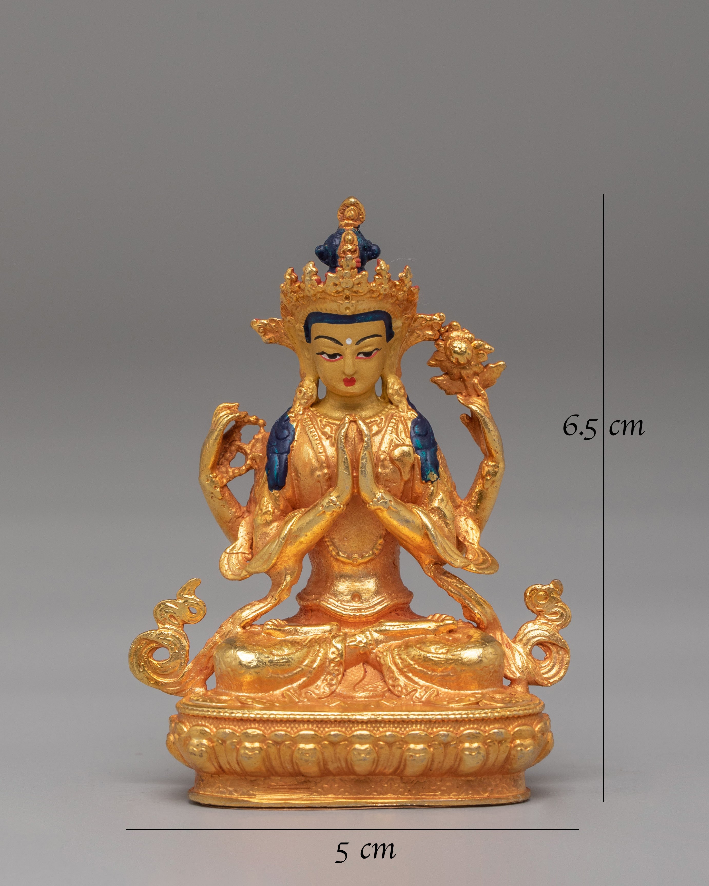 Scared Chenrezig Avalokiteshvara Statue | Handcrafted Statue