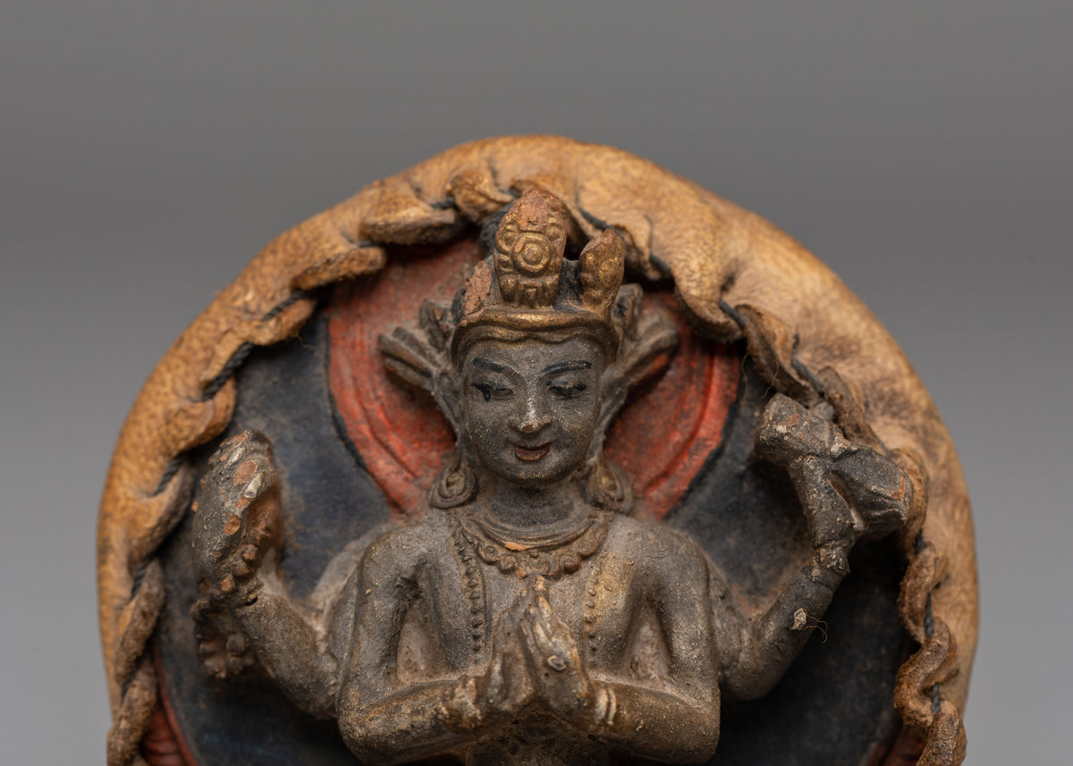 Spiritual Chenrezig Bodhisattva Statue | Himalayan Artwork